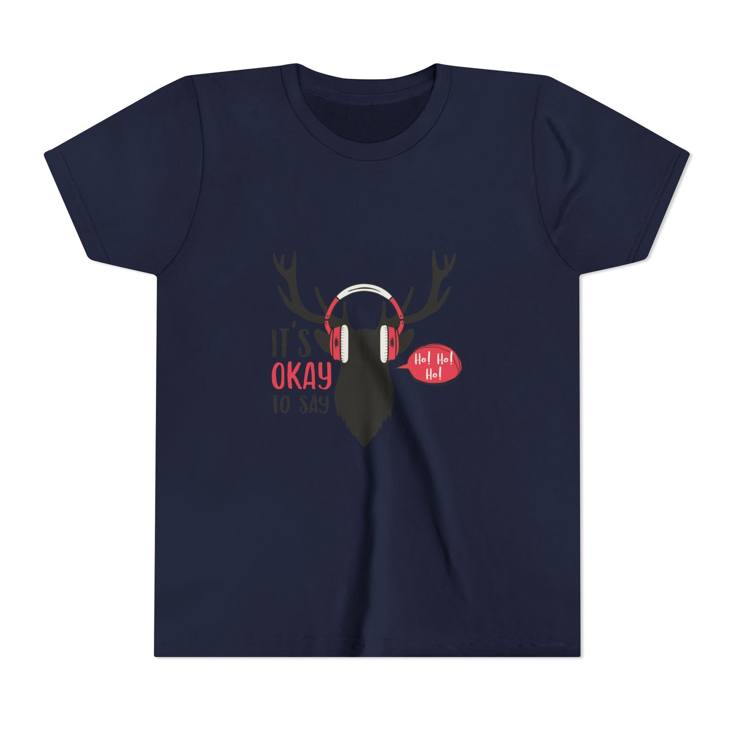 Youth Tee with Antlers Design - Fun and Trendy, Perfect for Outdoor Adventures, Birthdays, Nature Lovers, Gifts, Casual Wear