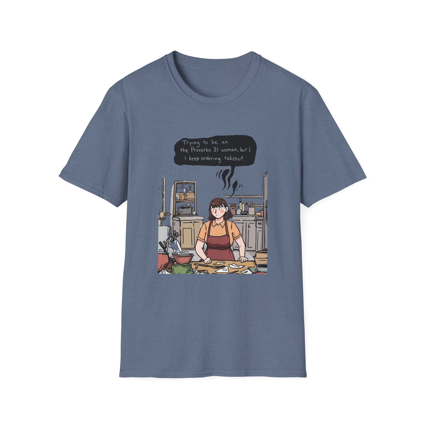 Culinary Humor T-Shirt - Cooking Gift, Funny Shirt, Foodie Apparel, Chef Tee, Unisex Kitchen Style