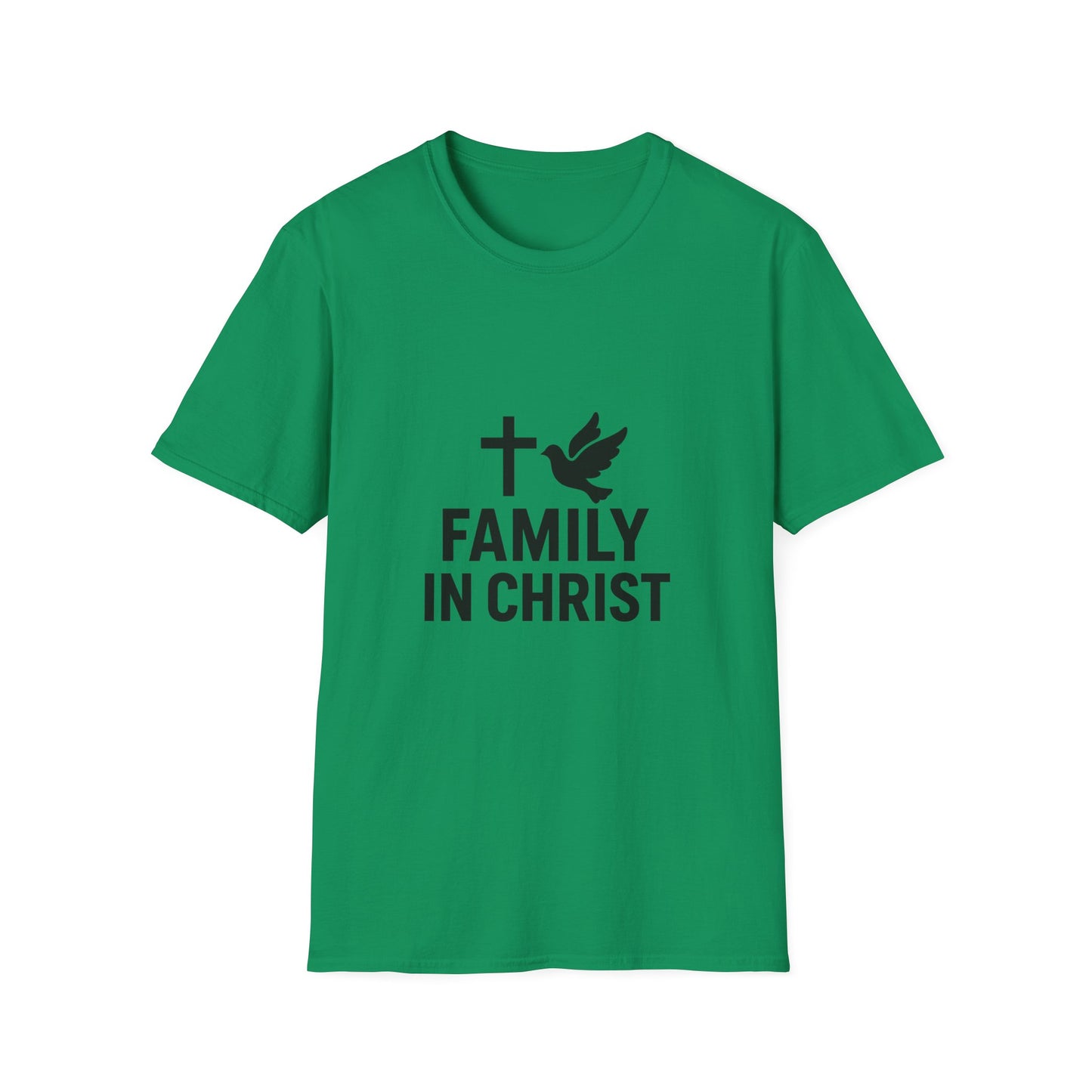 Faith-Inspired Family T-Shirt, Christian Gift, Unisex Tee for Family Events, Church Outfits, Religious Apparel