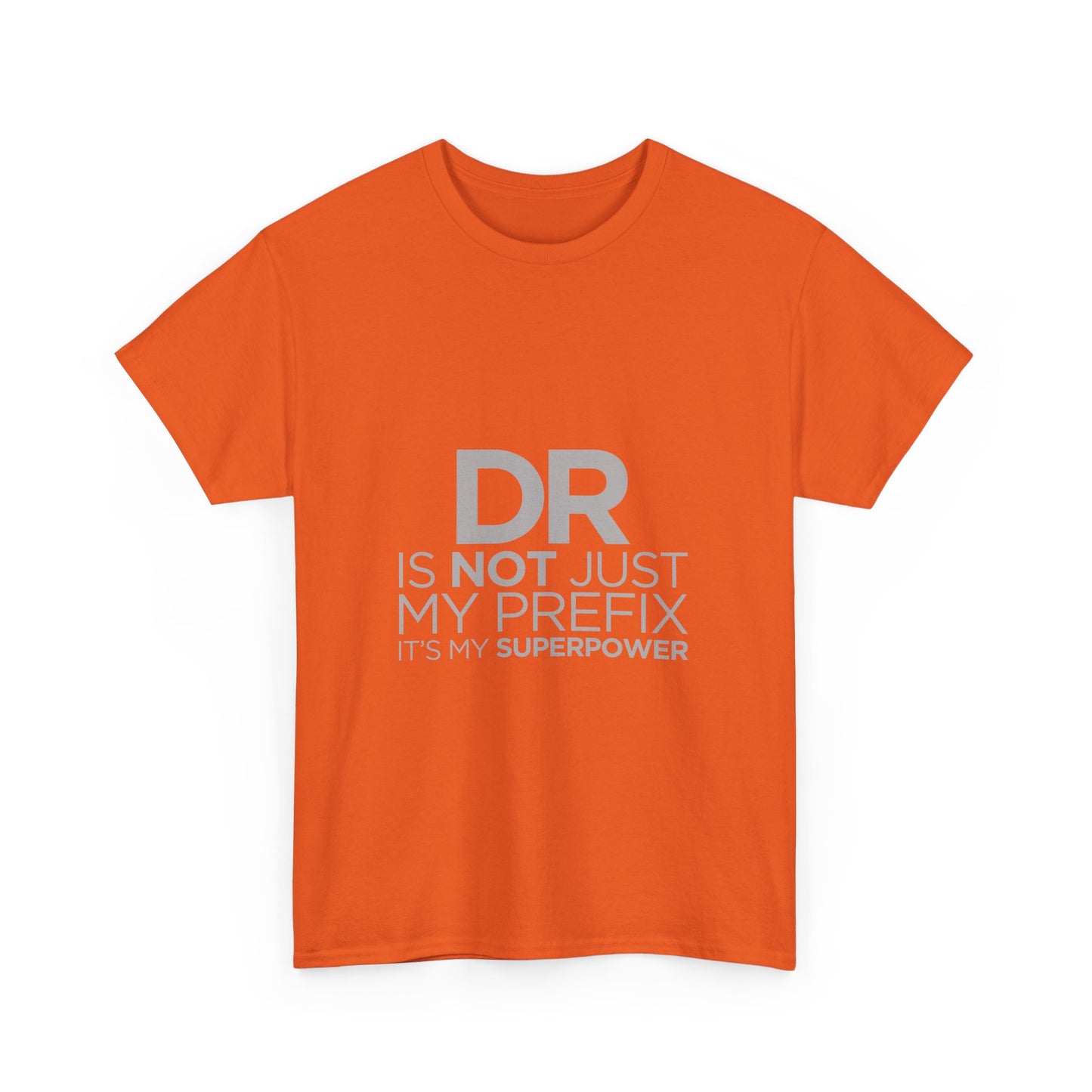 Doctor Superpower Tee | Unisex Heavy Cotton Shirt for Medical Professionals, Graduation Gift, Doctor Appreciation, Funny Gift