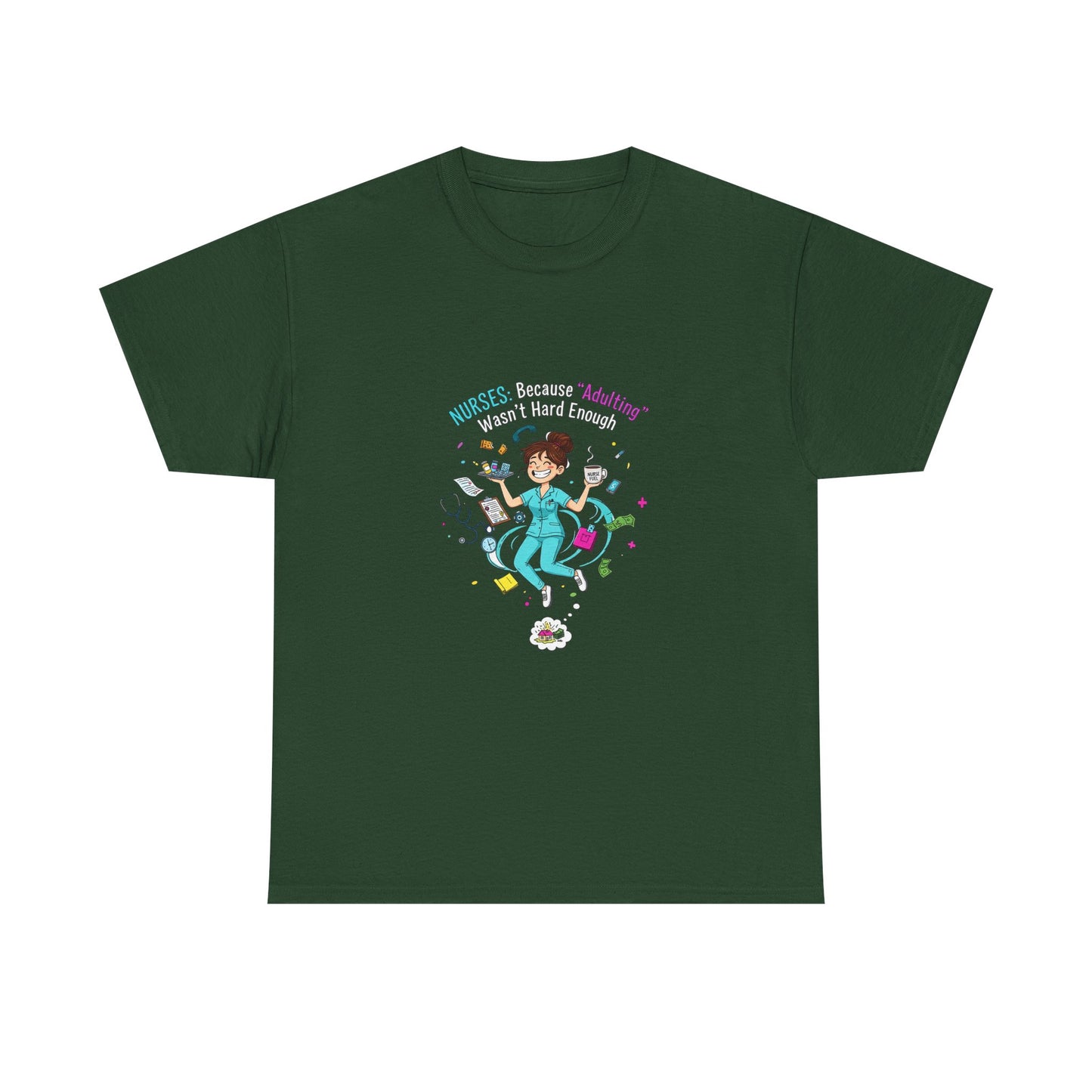 Fun Adventure T-Shirt, Unisex Heavy Cotton Tee for Outdoor Lovers, Gift for Travelers, Casual Wear, Adventure Seekers