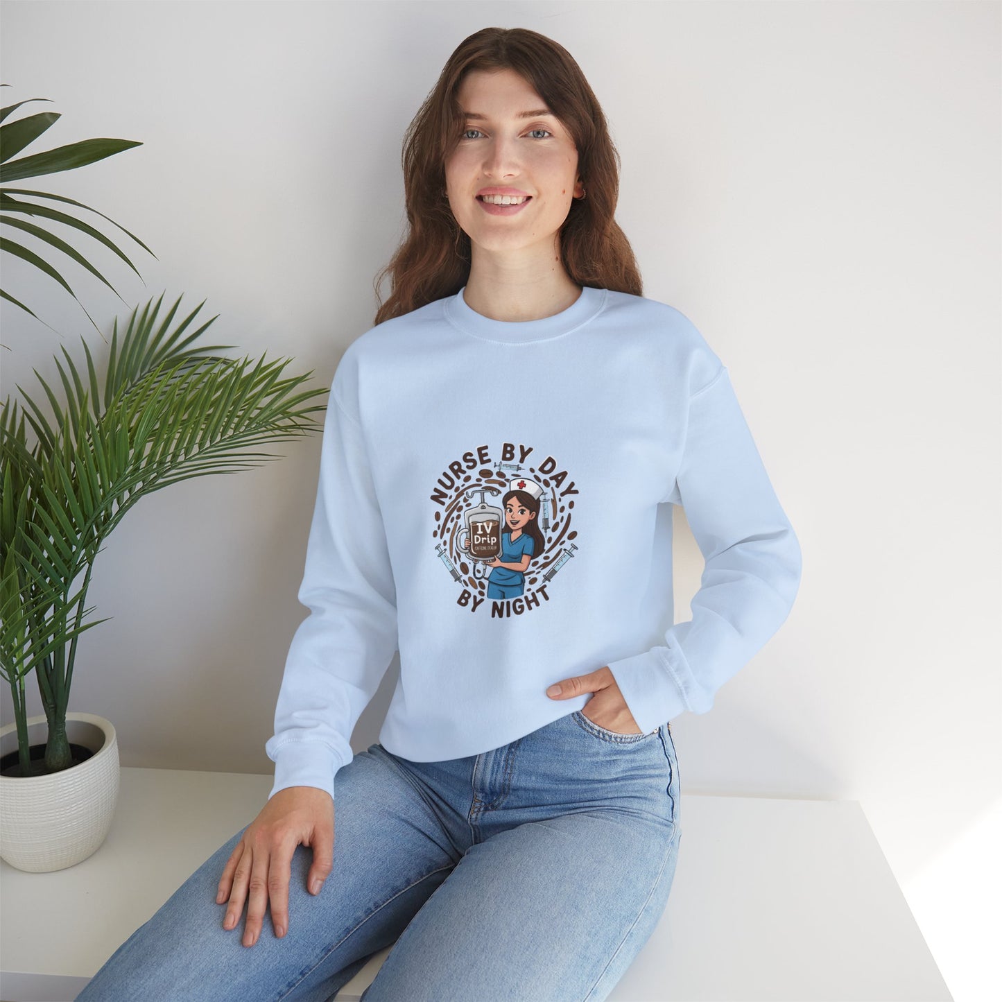 Nurse Crewneck Sweatshirt, Nurse Gift, Medical Apparel, Funny Sweatshirt, Healthcare Worker Gift, Comfortable Pullover