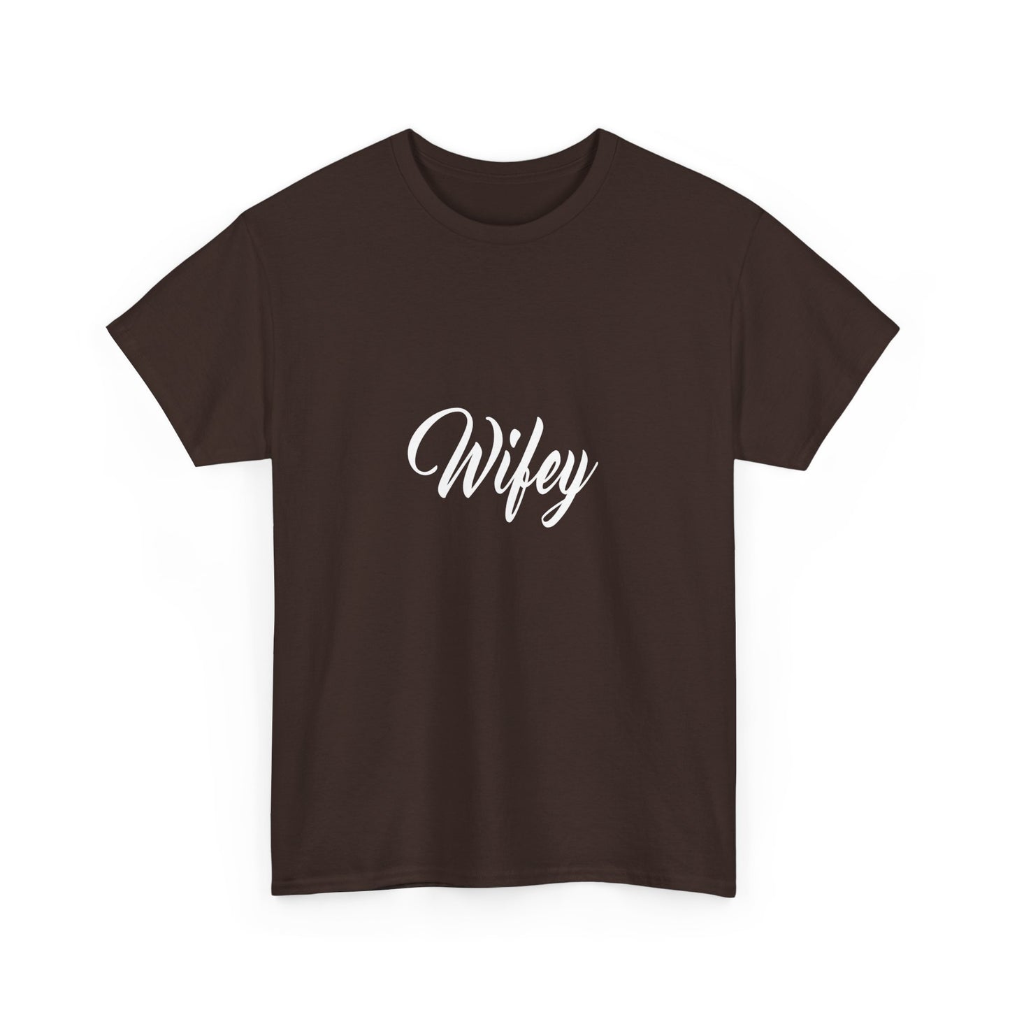 Wifey Unisex Cotton Tee - Cute Girlfriend Gift, Casual Fashion, Valentine's Day, Engagement, Wedding Party Tee