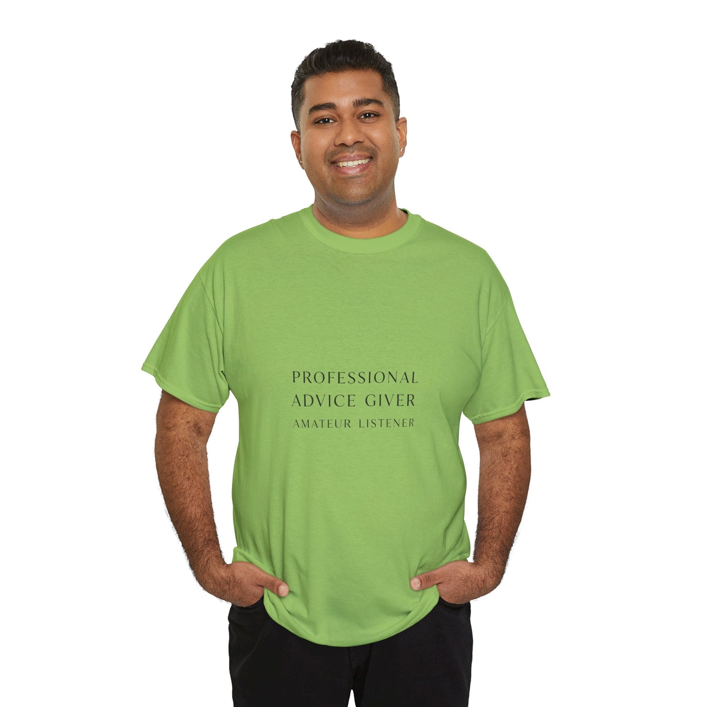 Professional Advice Giver Unisex Heavy Cotton Tee, Gift for Best Friend, Casual Wear, Advice Giver Shirt, Funny Tee, Unique Gift