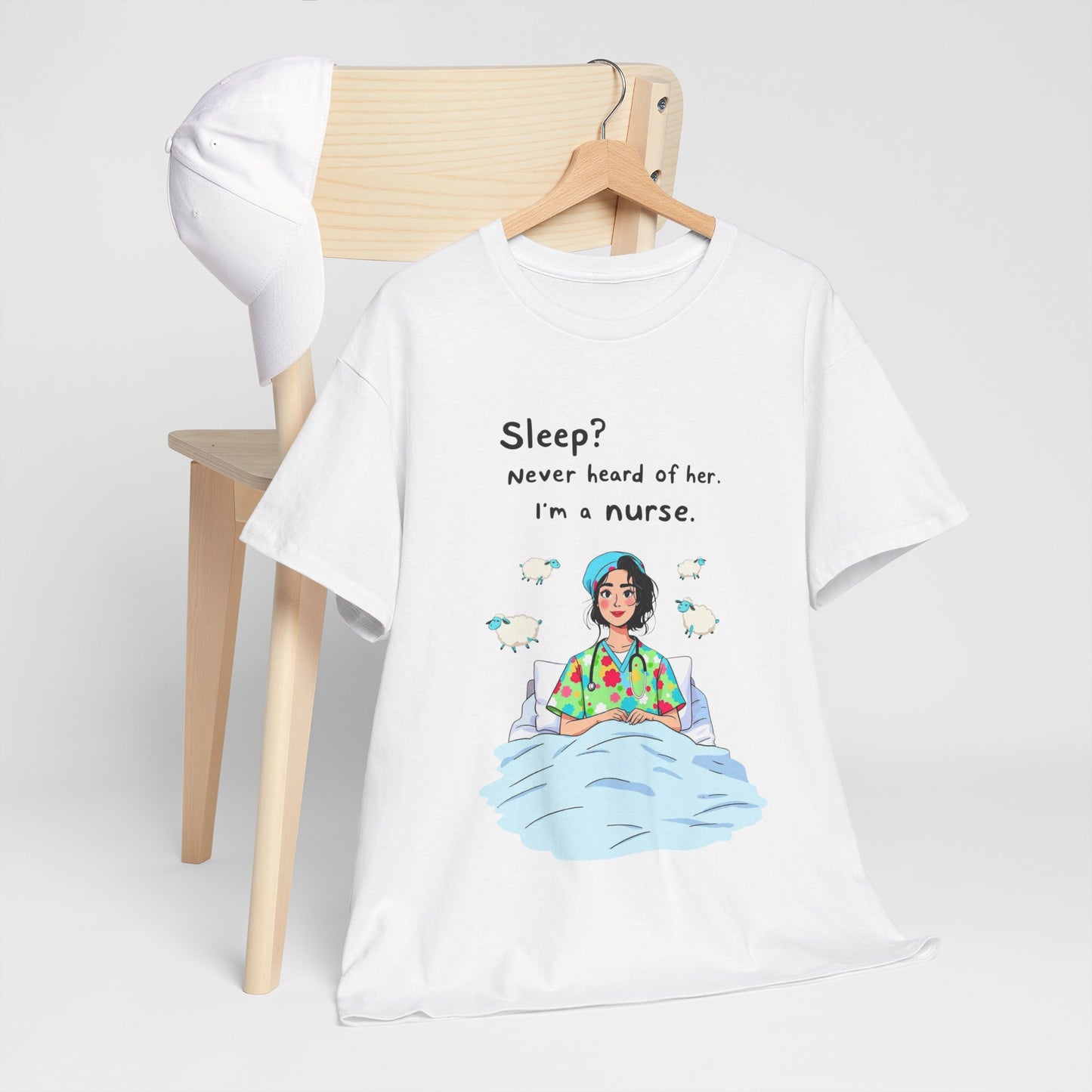 Nurse Humor Tee, Funny Unisex Cotton Shirt, Gift for Nurses, Healthcare Worker Apparel, Cute Nurse Gift Idea, Unique Gift for Nurse