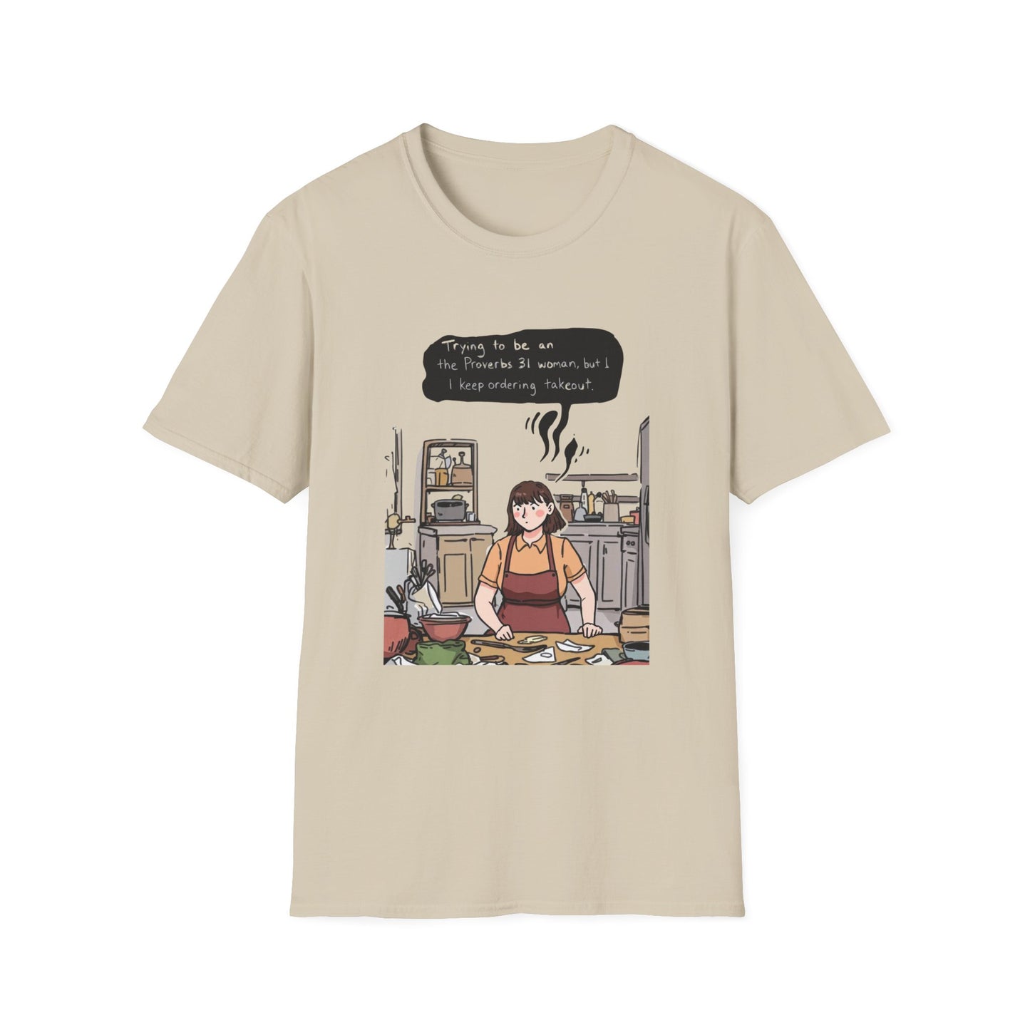 Culinary Humor T-Shirt - Cooking Gift, Funny Shirt, Foodie Apparel, Chef Tee, Unisex Kitchen Style