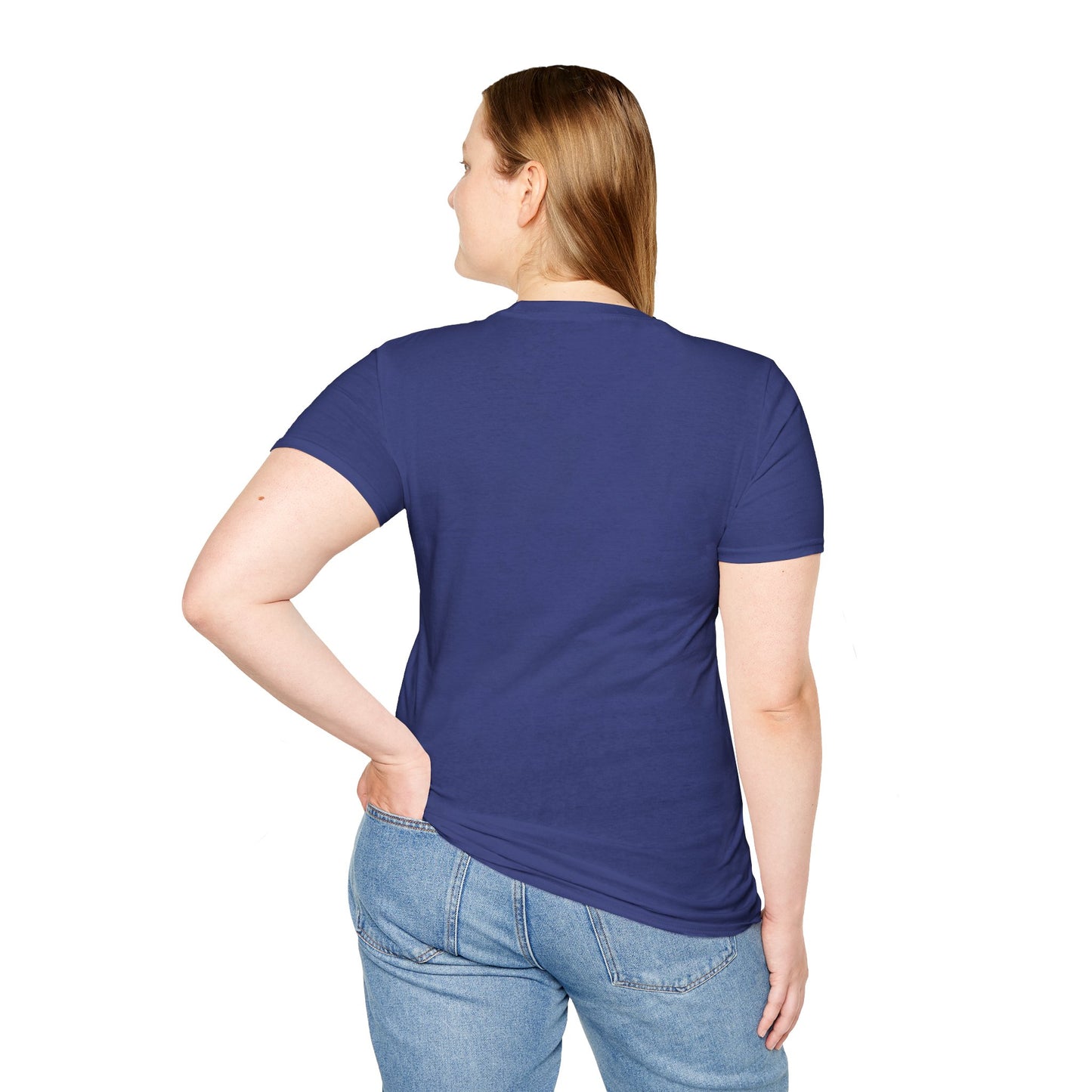Cradled by Infinity T-Shirt, Cosmic Graphic Tee, Unisex Softstyle Shirt, Gift for Space Lovers, Fun Casual Wear, Summer Outfit