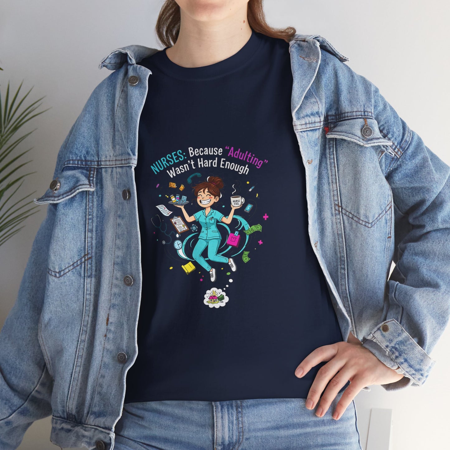 Fun Adventure T-Shirt, Unisex Heavy Cotton Tee for Outdoor Lovers, Gift for Travelers, Casual Wear, Adventure Seekers