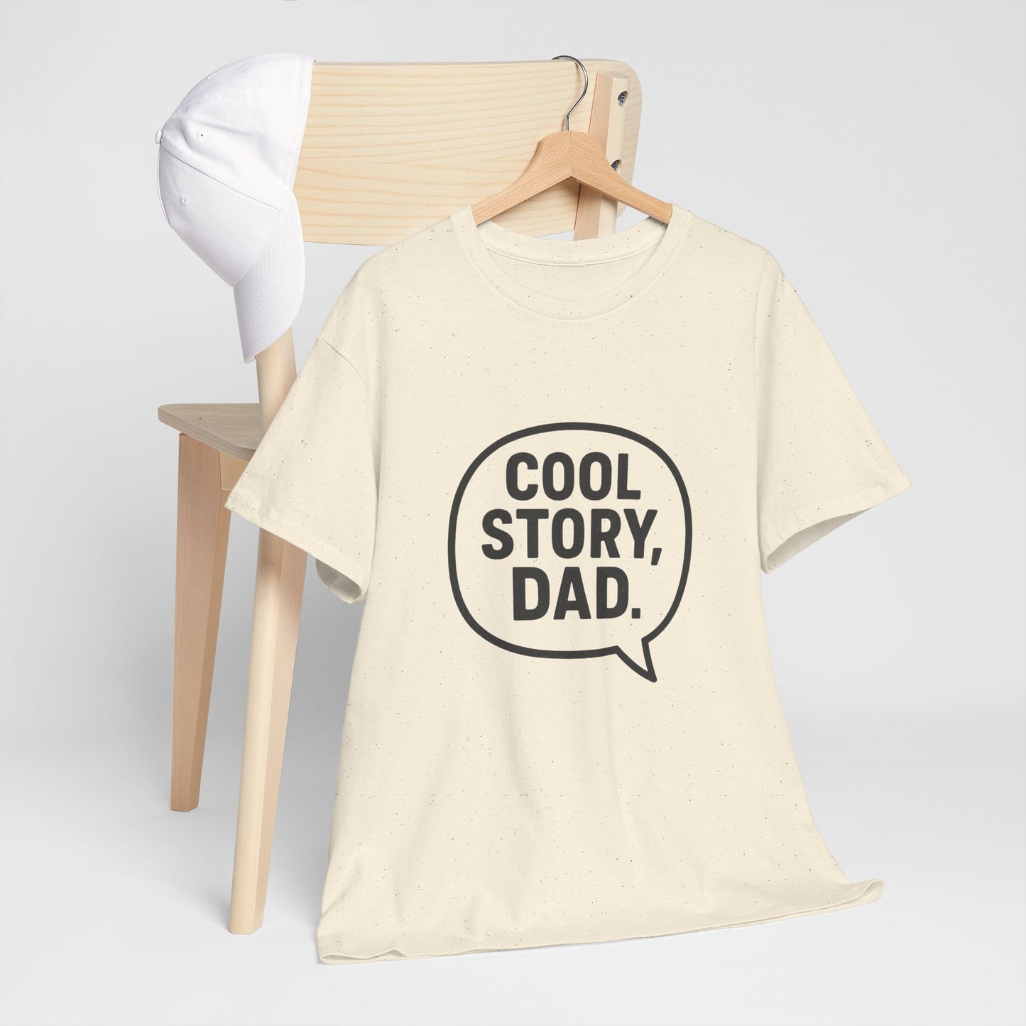 Cool Story Dad Tee | Father's Day Gift, Dad Humor Shirt, Unisex Statement Tee, Casual Gift for Him, Funny Graphic Tee
