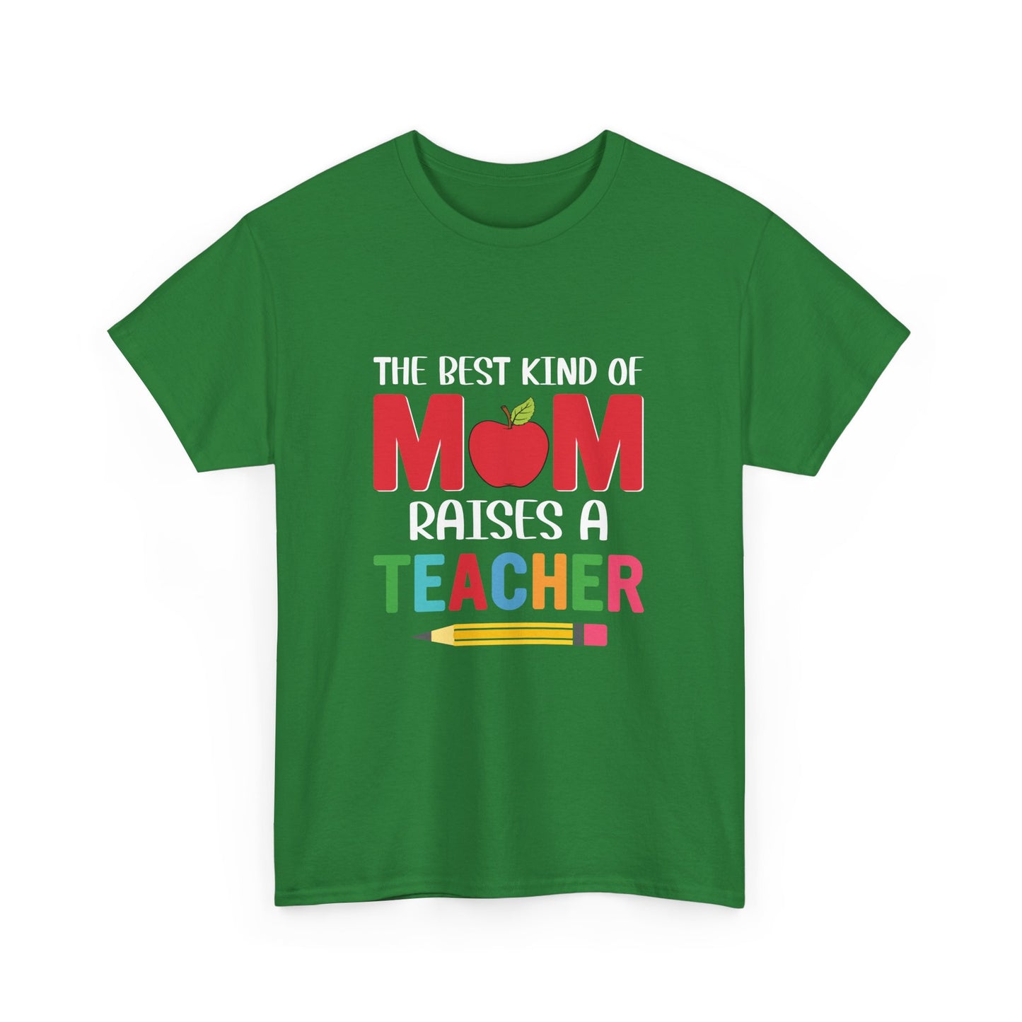 Mom Teacher Tee - Unisex Heavy Cotton, Gift for Teachers, Back to School Shirt, Funny Mom Shirt, Cute Teacher Apparel