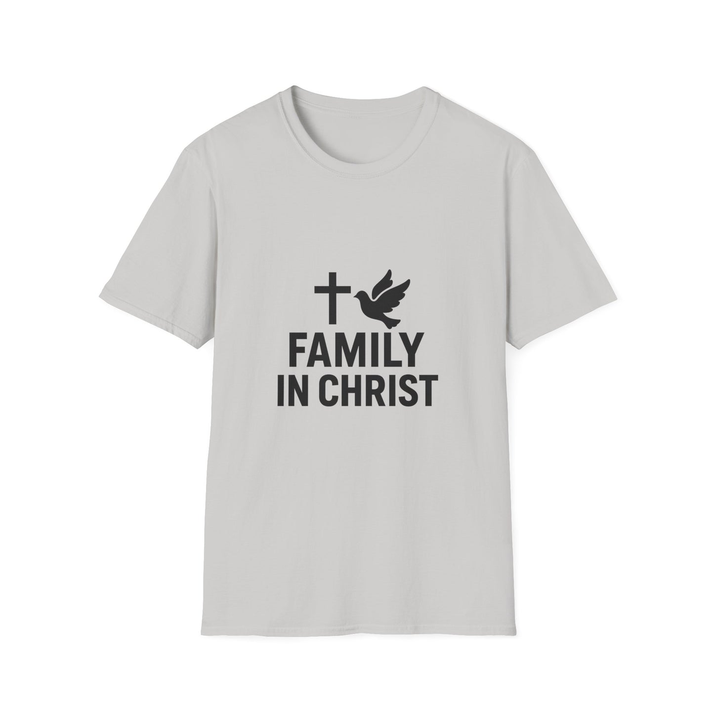 Faith-Inspired Family T-Shirt, Christian Gift, Unisex Tee for Family Events, Church Outfits, Religious Apparel