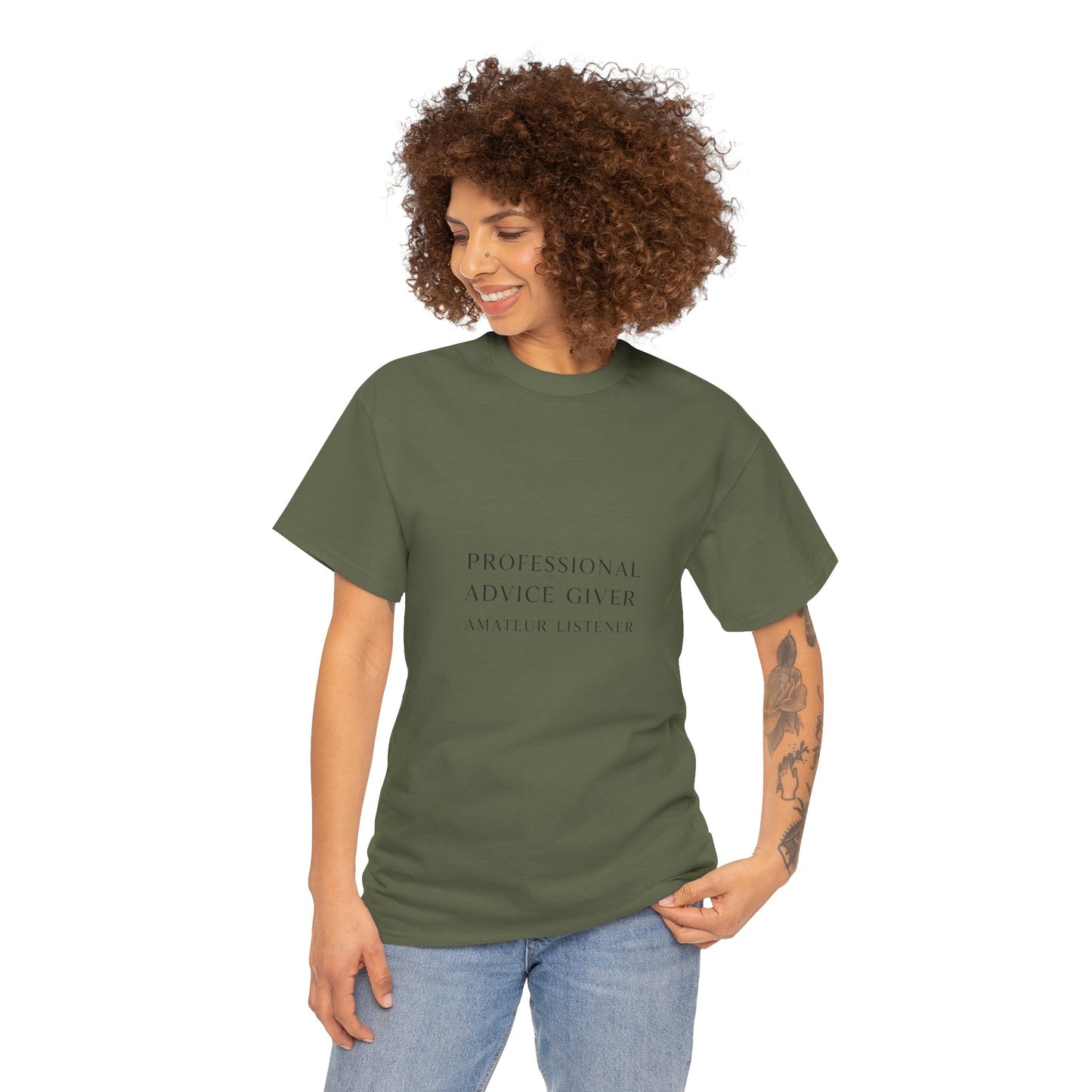 Professional Advice Giver Unisex Heavy Cotton Tee, Gift for Best Friend, Casual Wear, Advice Giver Shirt, Funny Tee, Unique Gift