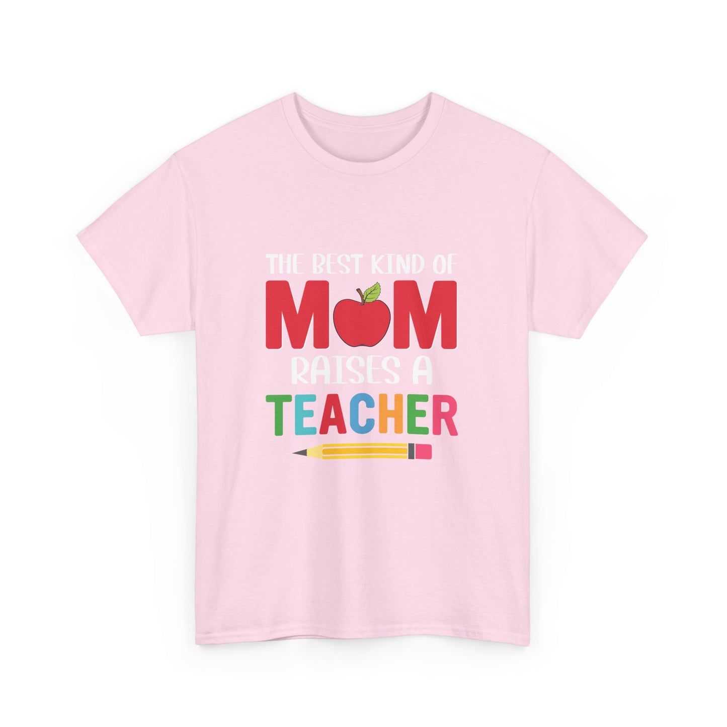 Mom Teacher Tee - Unisex Heavy Cotton, Gift for Teachers, Back to School Shirt, Funny Mom Shirt, Cute Teacher Apparel