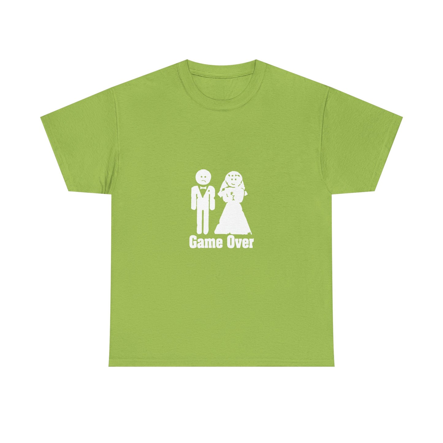 Game Over Wedding T-Shirt | Funny Bride & Groom Tee | Perfect for Couples, Engagement Party, Wedding Gifts, Anniversary
