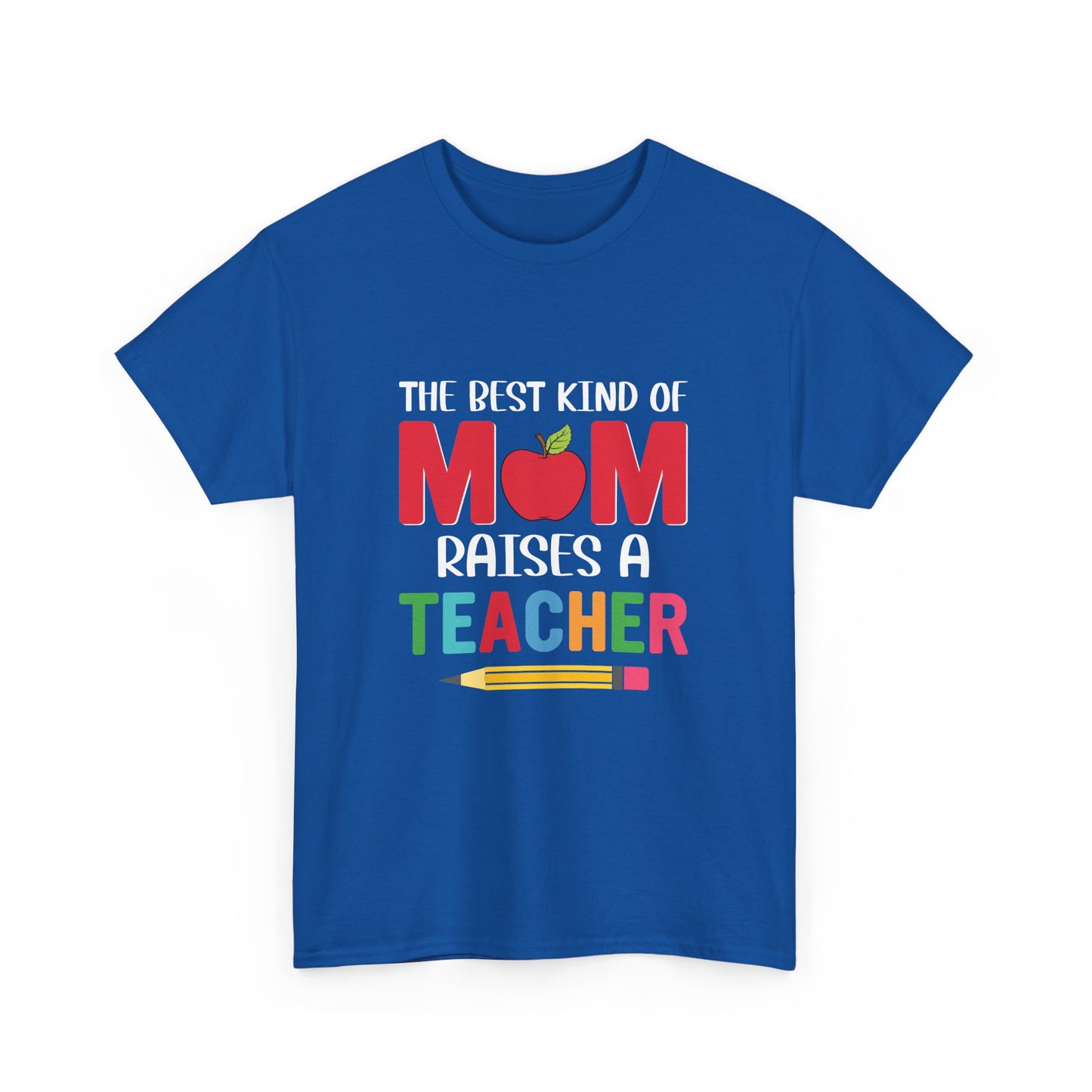 Mom Teacher Tee - Unisex Heavy Cotton, Gift for Teachers, Back to School Shirt, Funny Mom Shirt, Cute Teacher Apparel