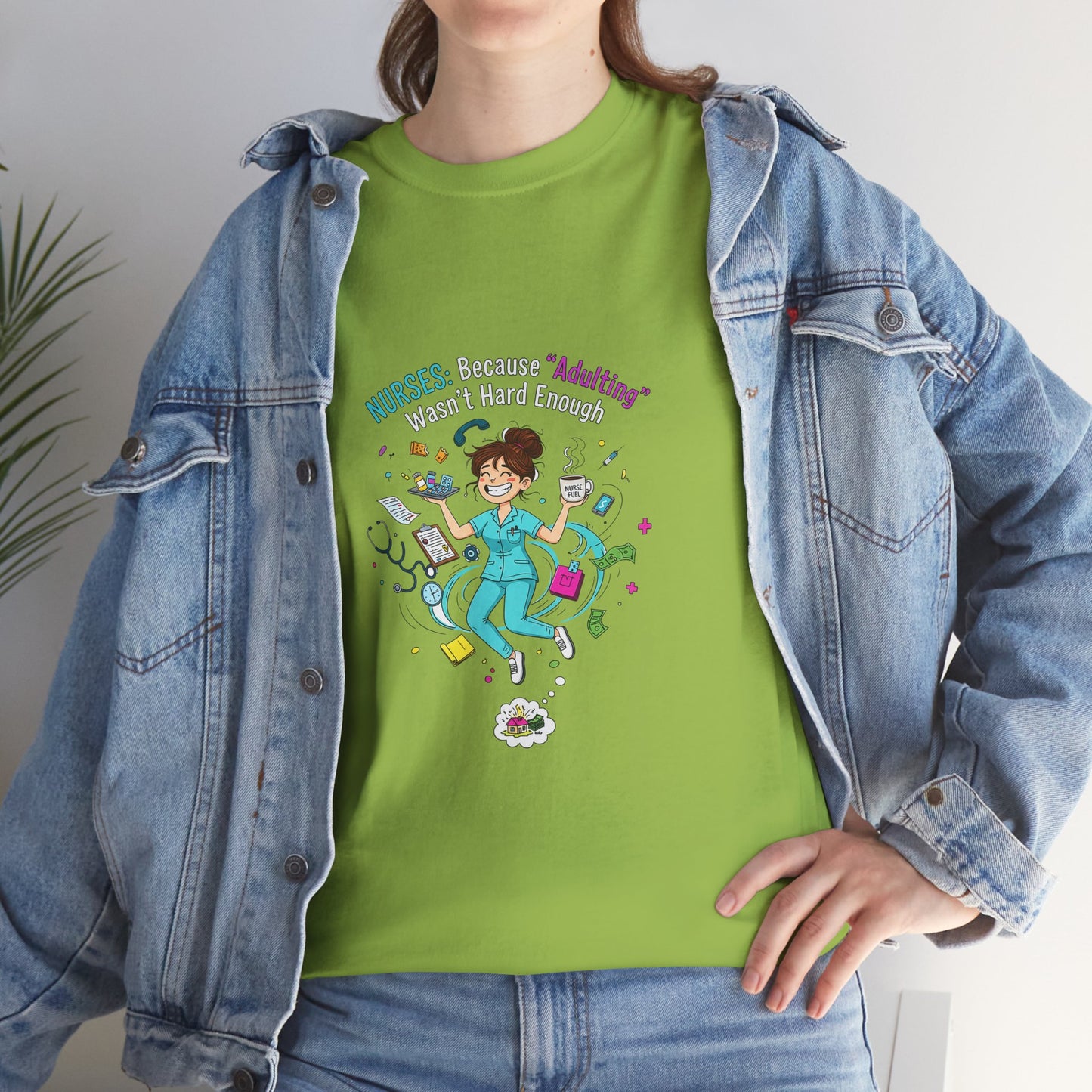 Fun Adventure T-Shirt, Unisex Heavy Cotton Tee for Outdoor Lovers, Gift for Travelers, Casual Wear, Adventure Seekers