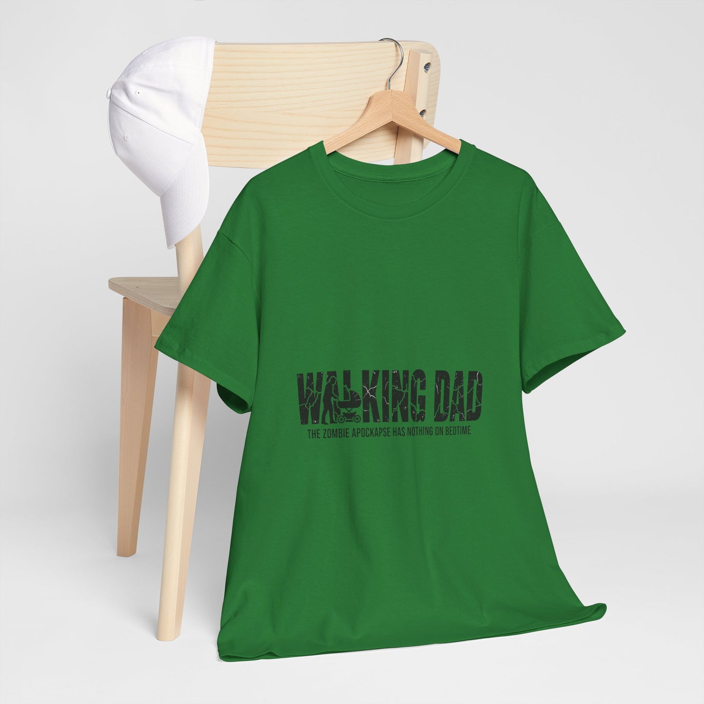 Walking Dead/Dad Funny - Unisex Heavy Cotton Tee for DADs