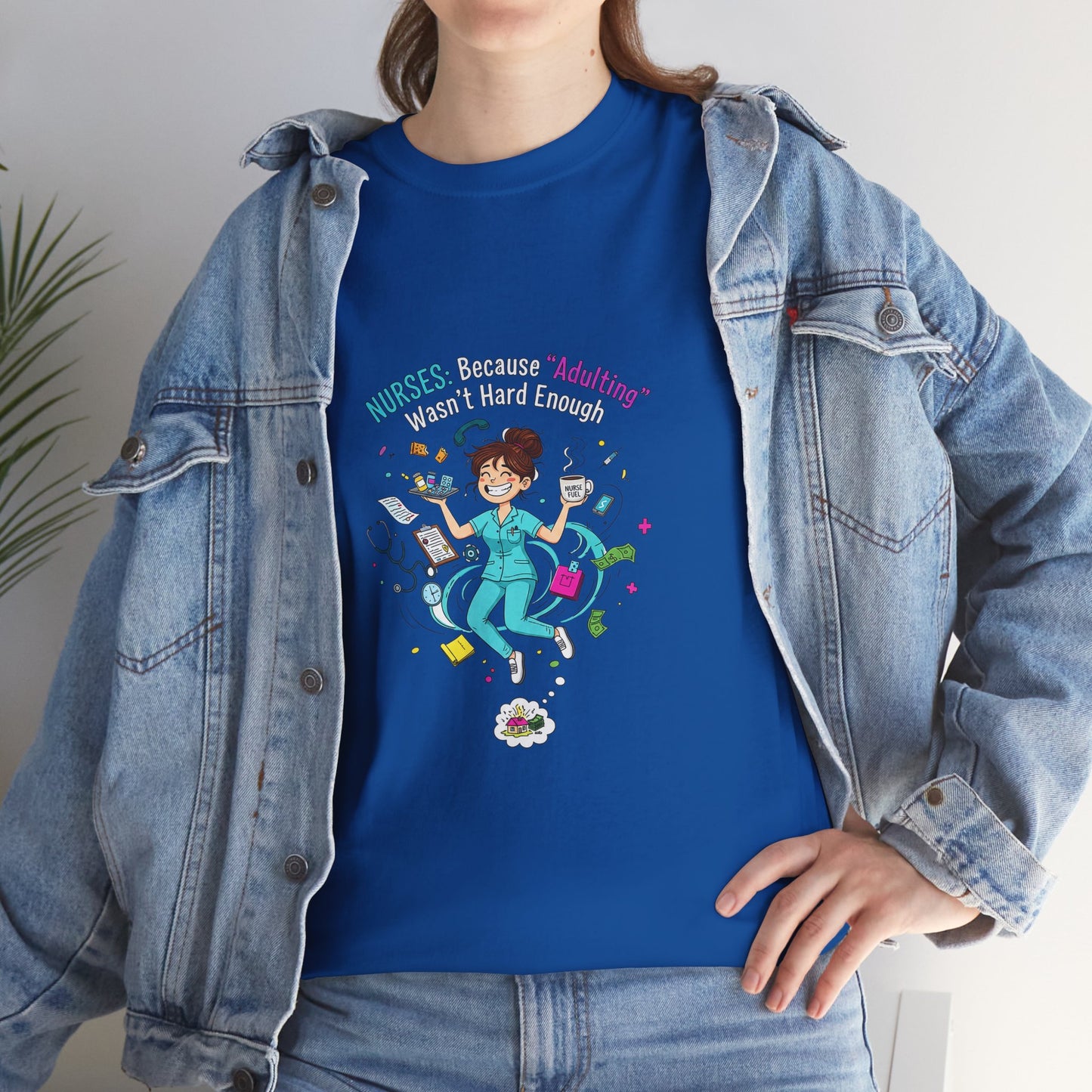 Fun Adventure T-Shirt, Unisex Heavy Cotton Tee for Outdoor Lovers, Gift for Travelers, Casual Wear, Adventure Seekers