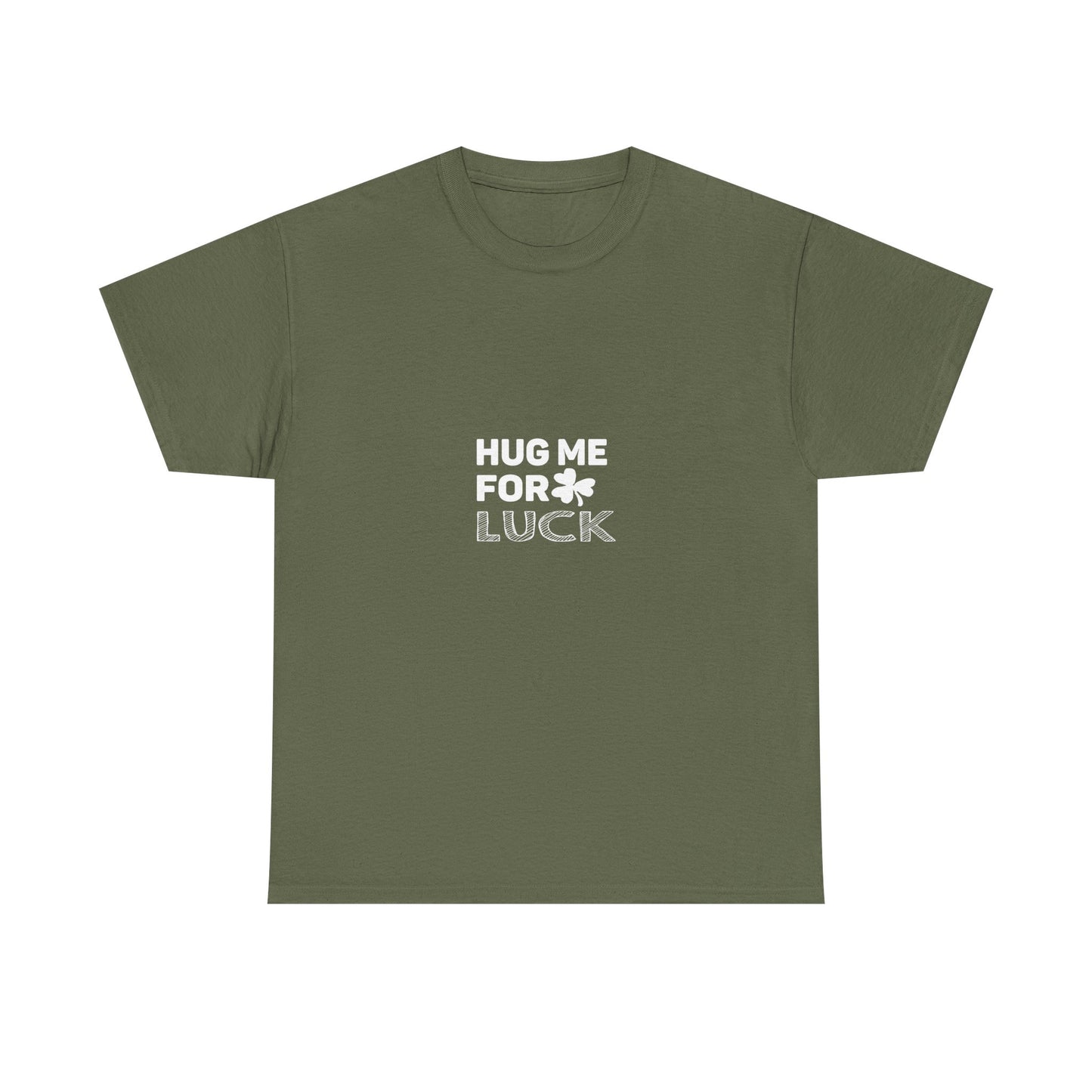 Lucky Hug Unisex Tee, Casual Wear, Gift for Friends, Good Luck Shirt, Birthday Gift, Positive Vibes