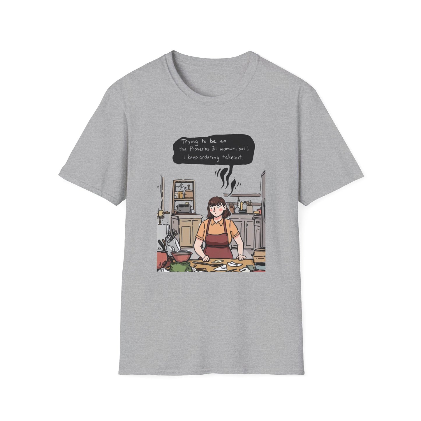 Culinary Humor T-Shirt - Cooking Gift, Funny Shirt, Foodie Apparel, Chef Tee, Unisex Kitchen Style
