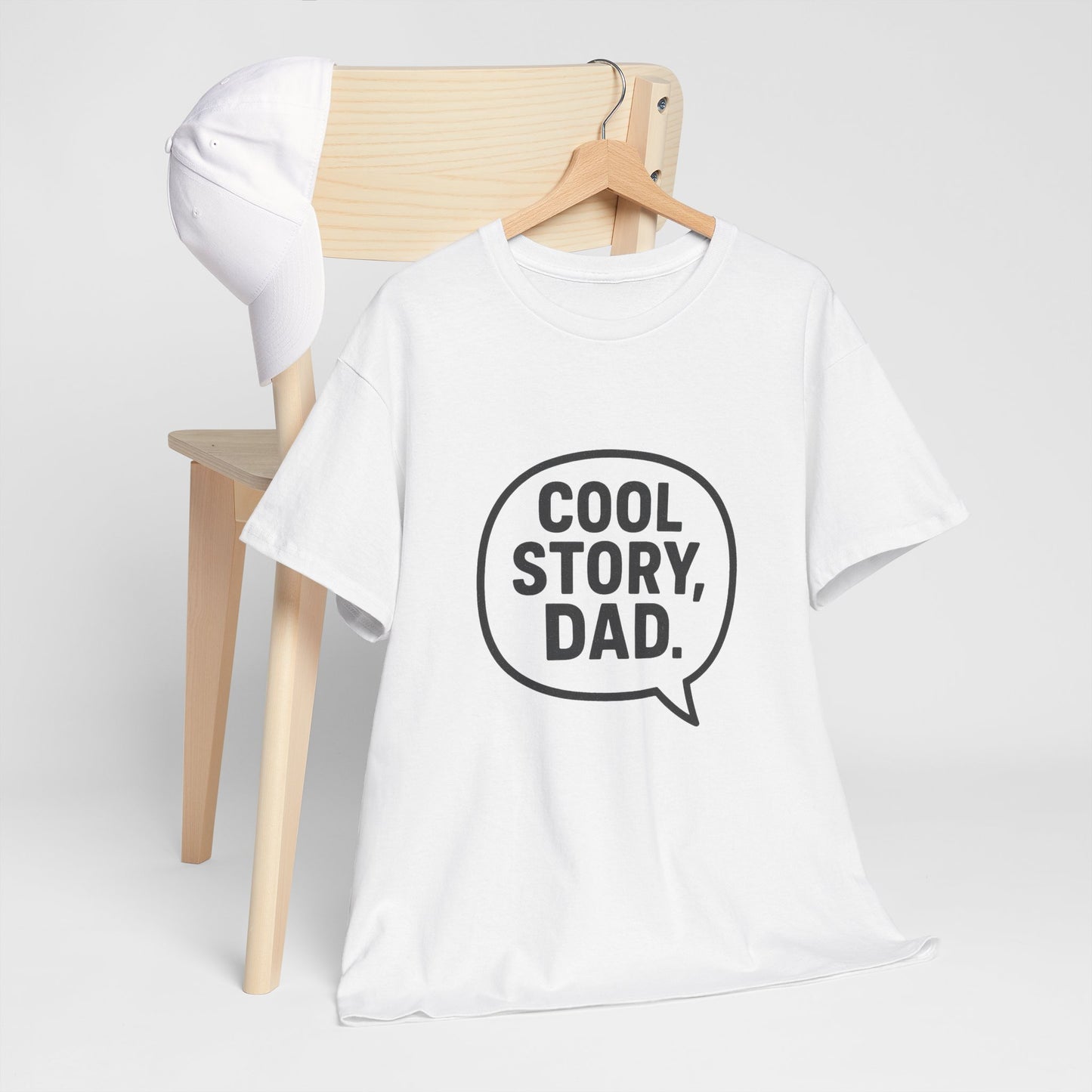 Cool Story Dad Tee | Father's Day Gift, Dad Humor Shirt, Unisex Statement Tee, Casual Gift for Him, Funny Graphic Tee