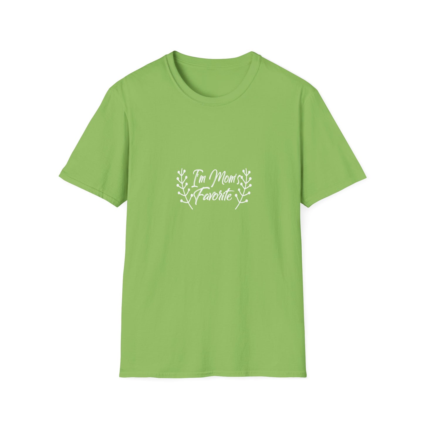 I'm Mom's Favorite T-Shirt, Unisex Tee, Gift for Moms, Casual Wear, Family Reunion, Birthday Gift, Funny Mom Shirt