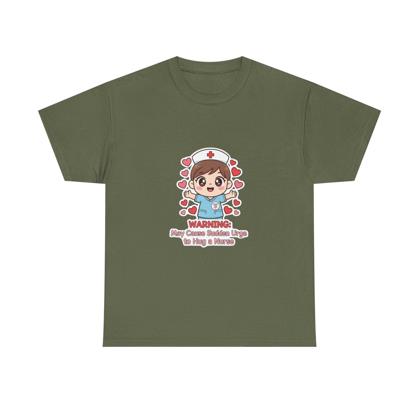 Nurse Humor Tee, Unisex Heavy Cotton Tee for Healthcare Workers, Cute Nurse Shirt, Gift for Nurses, Funny Medical Apparel, Casual T-Shirt