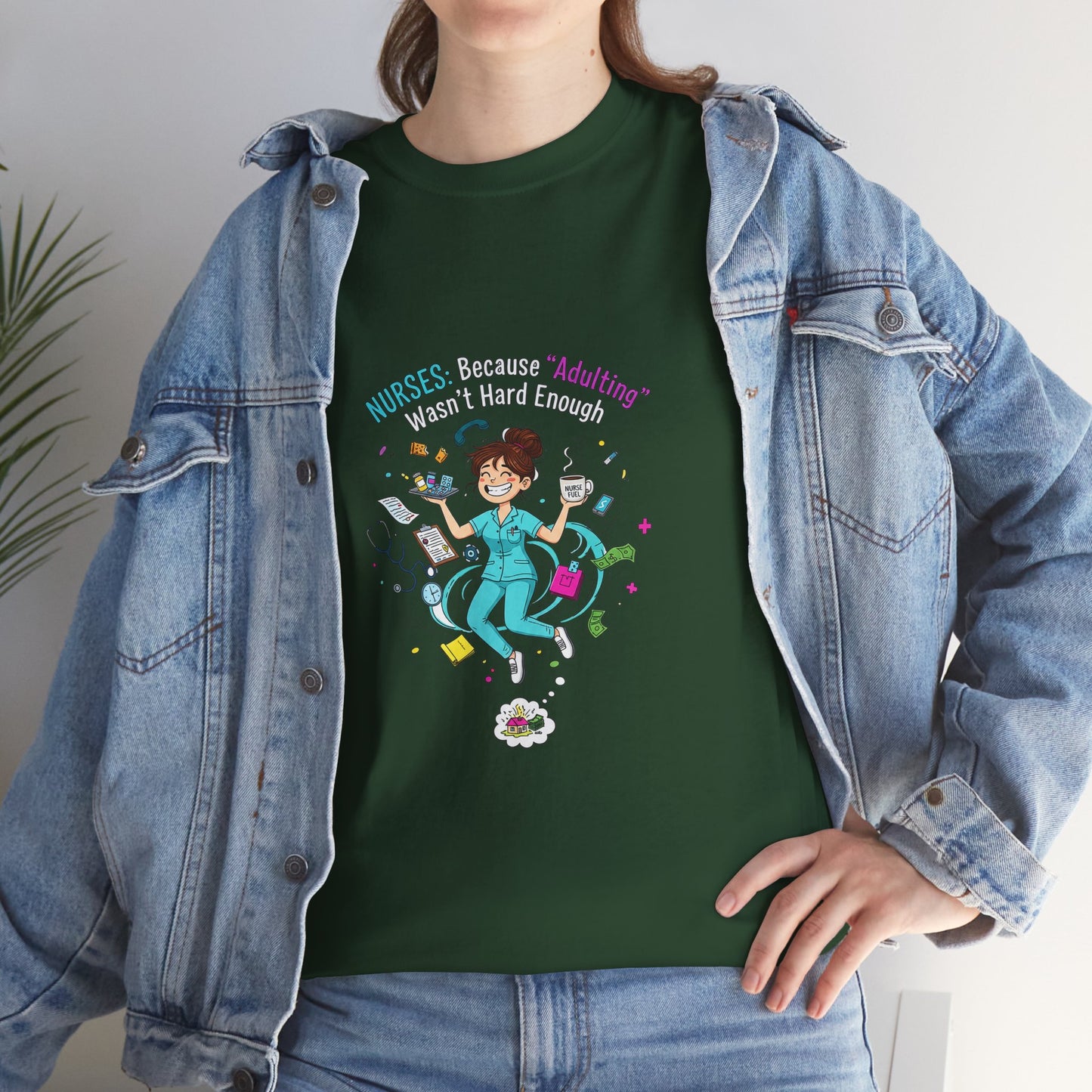 Fun Adventure T-Shirt, Unisex Heavy Cotton Tee for Outdoor Lovers, Gift for Travelers, Casual Wear, Adventure Seekers