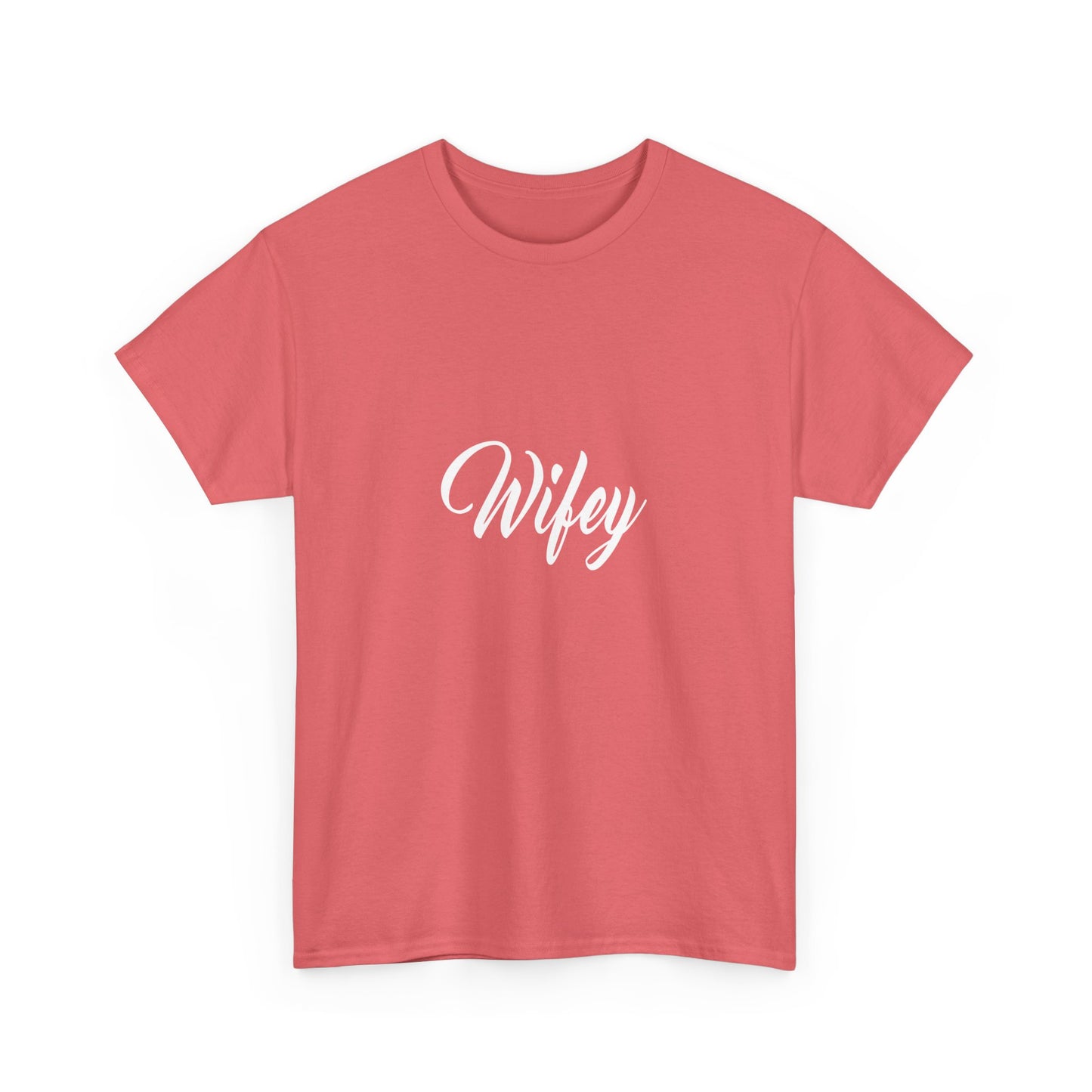 Wifey Unisex Cotton Tee - Cute Girlfriend Gift, Casual Fashion, Valentine's Day, Engagement, Wedding Party Tee