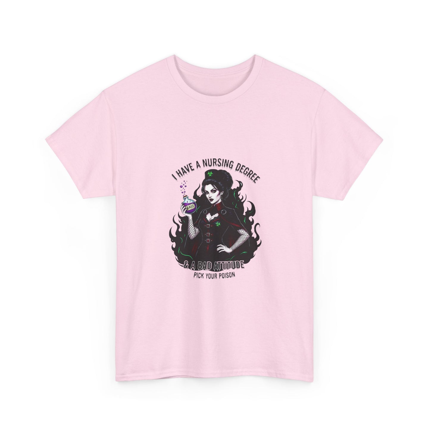 Nursing Humor Tee, Funny Nursing Shirt, Gift for Nurses, Healthcare Apparel, Unisex Cotton T-Shirt
