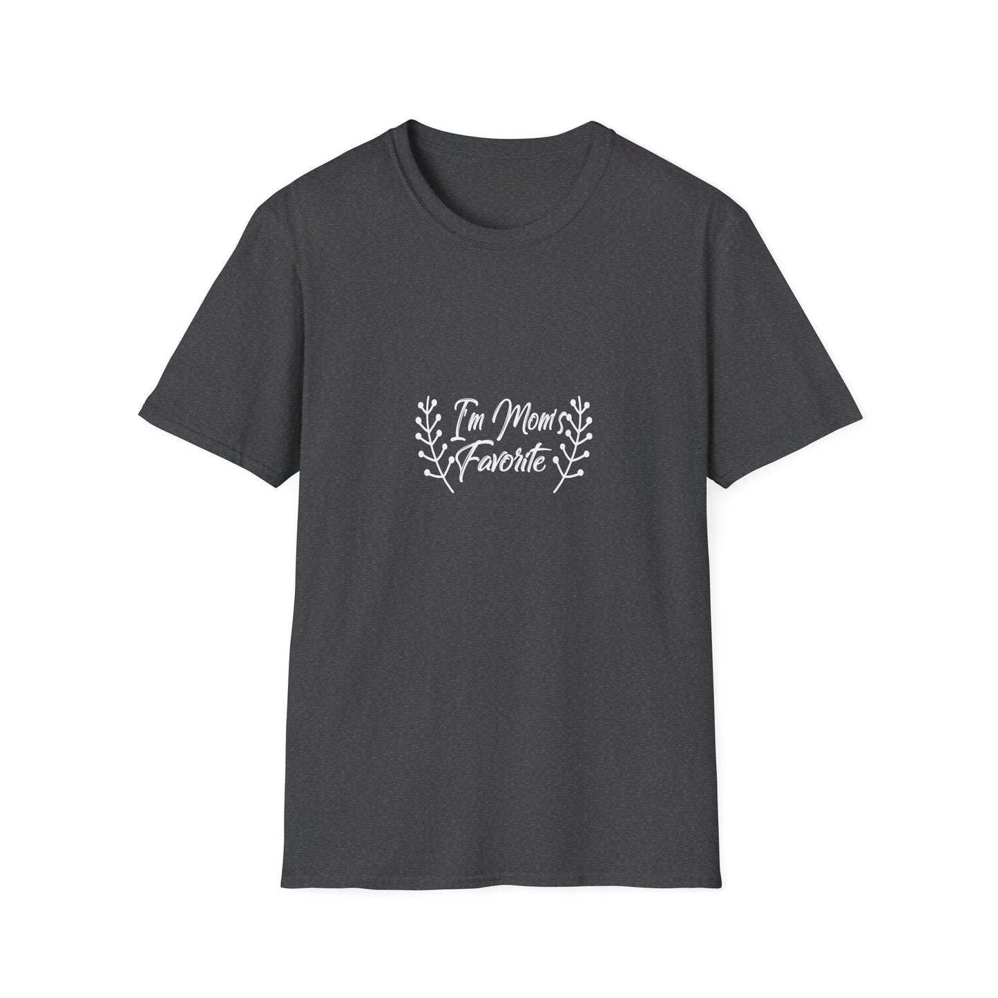 I'm Mom's Favorite T-Shirt, Unisex Tee, Gift for Moms, Casual Wear, Family Reunion, Birthday Gift, Funny Mom Shirt
