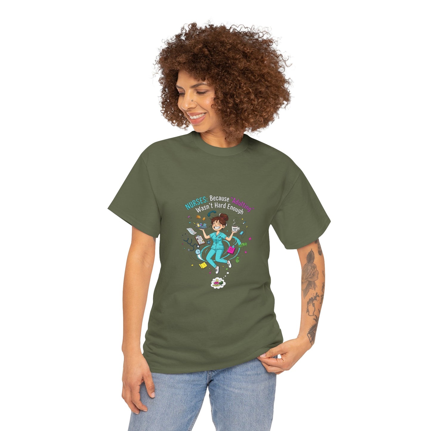 Fun Adventure T-Shirt, Unisex Heavy Cotton Tee for Outdoor Lovers, Gift for Travelers, Casual Wear, Adventure Seekers