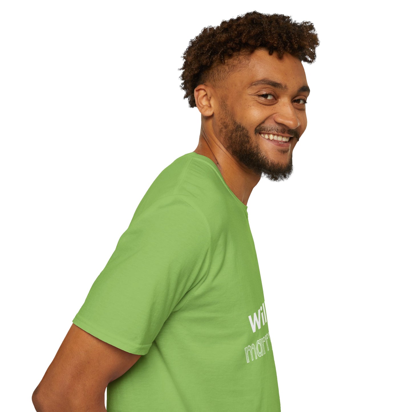 Will you marry me? Unisex Softstyle T-Shirt - Cozy Everyday Tee for Men and Women, Great for Casual Outings, Gifts, Birthdays, and Relaxed Events