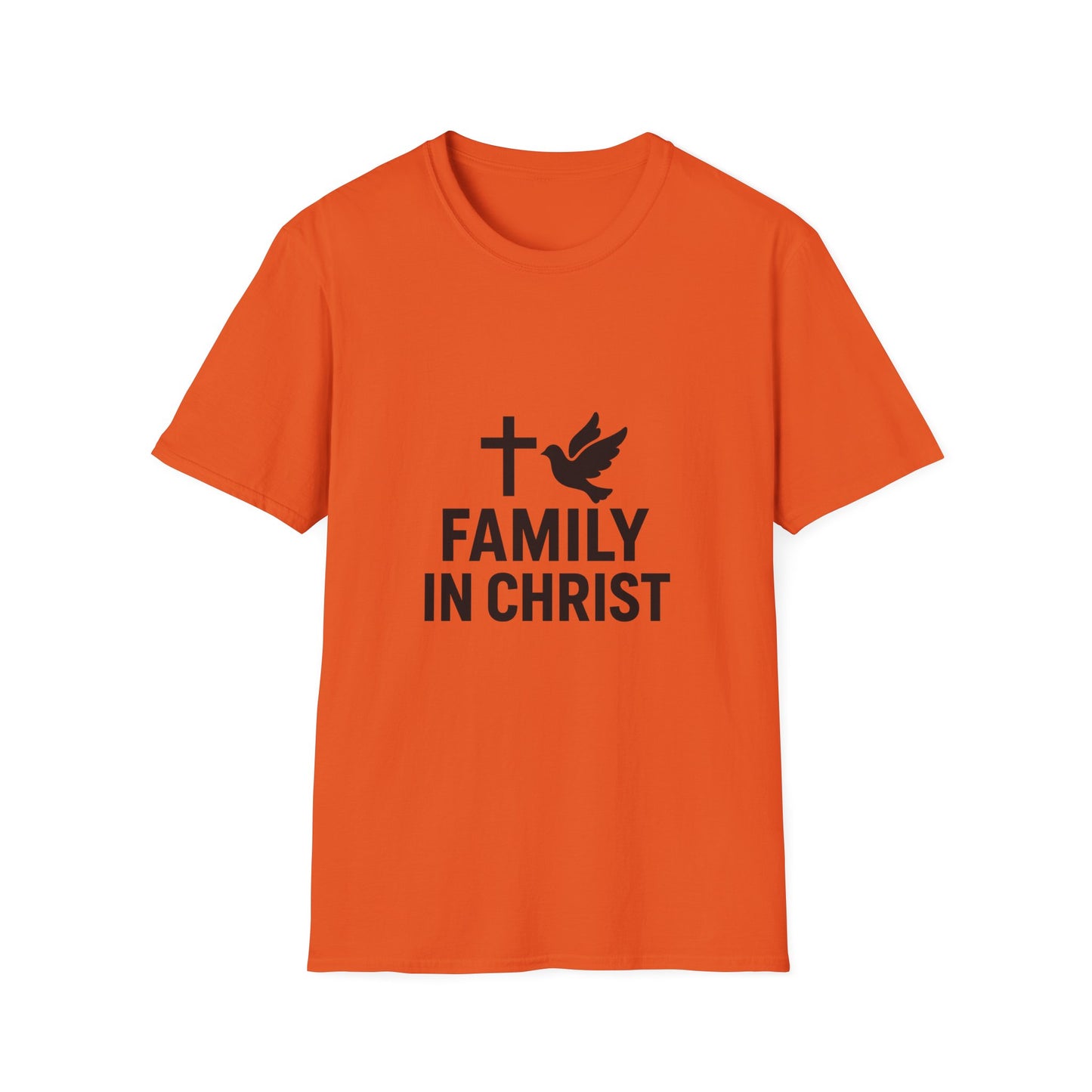 Faith-Inspired Family T-Shirt, Christian Gift, Unisex Tee for Family Events, Church Outfits, Religious Apparel