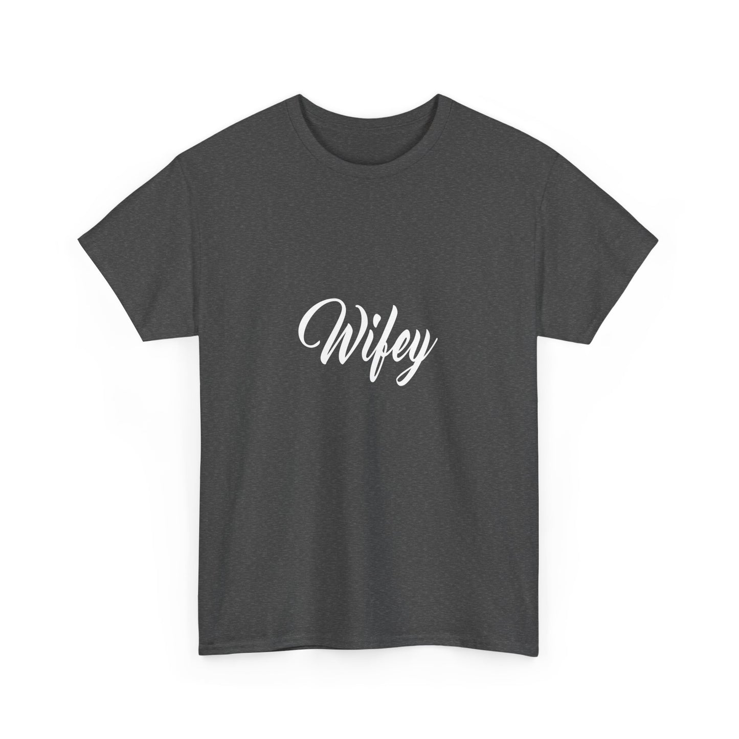 Wifey Unisex Cotton Tee - Cute Girlfriend Gift, Casual Fashion, Valentine's Day, Engagement, Wedding Party Tee