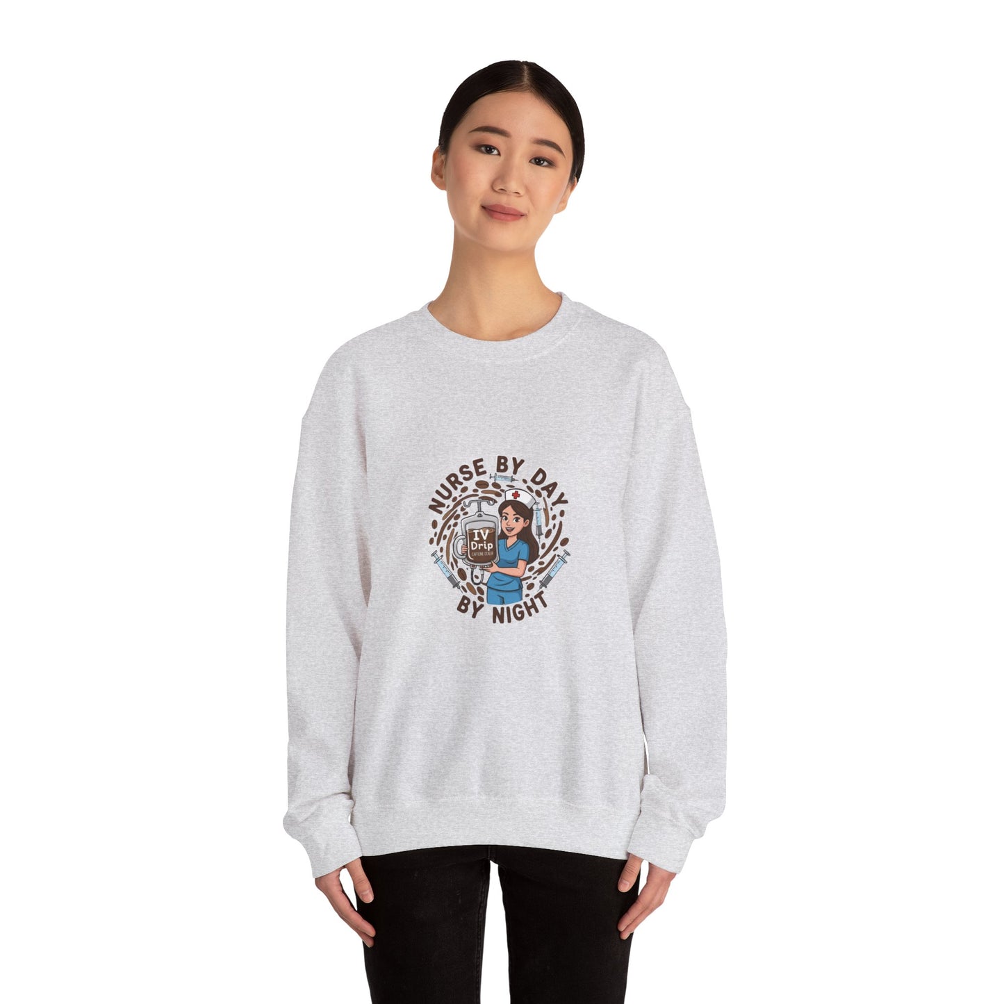Nurse Crewneck Sweatshirt, Nurse Gift, Medical Apparel, Funny Sweatshirt, Healthcare Worker Gift, Comfortable Pullover