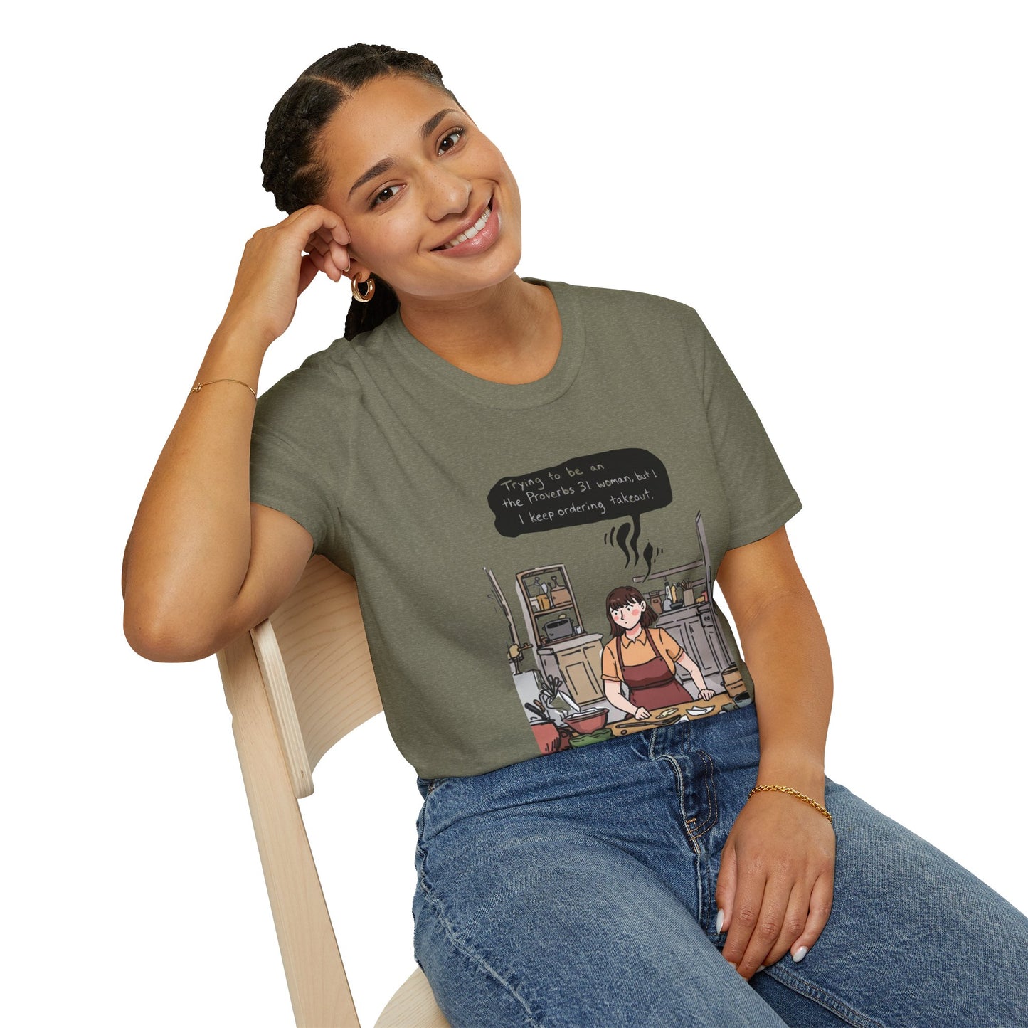 Culinary Humor T-Shirt - Cooking Gift, Funny Shirt, Foodie Apparel, Chef Tee, Unisex Kitchen Style