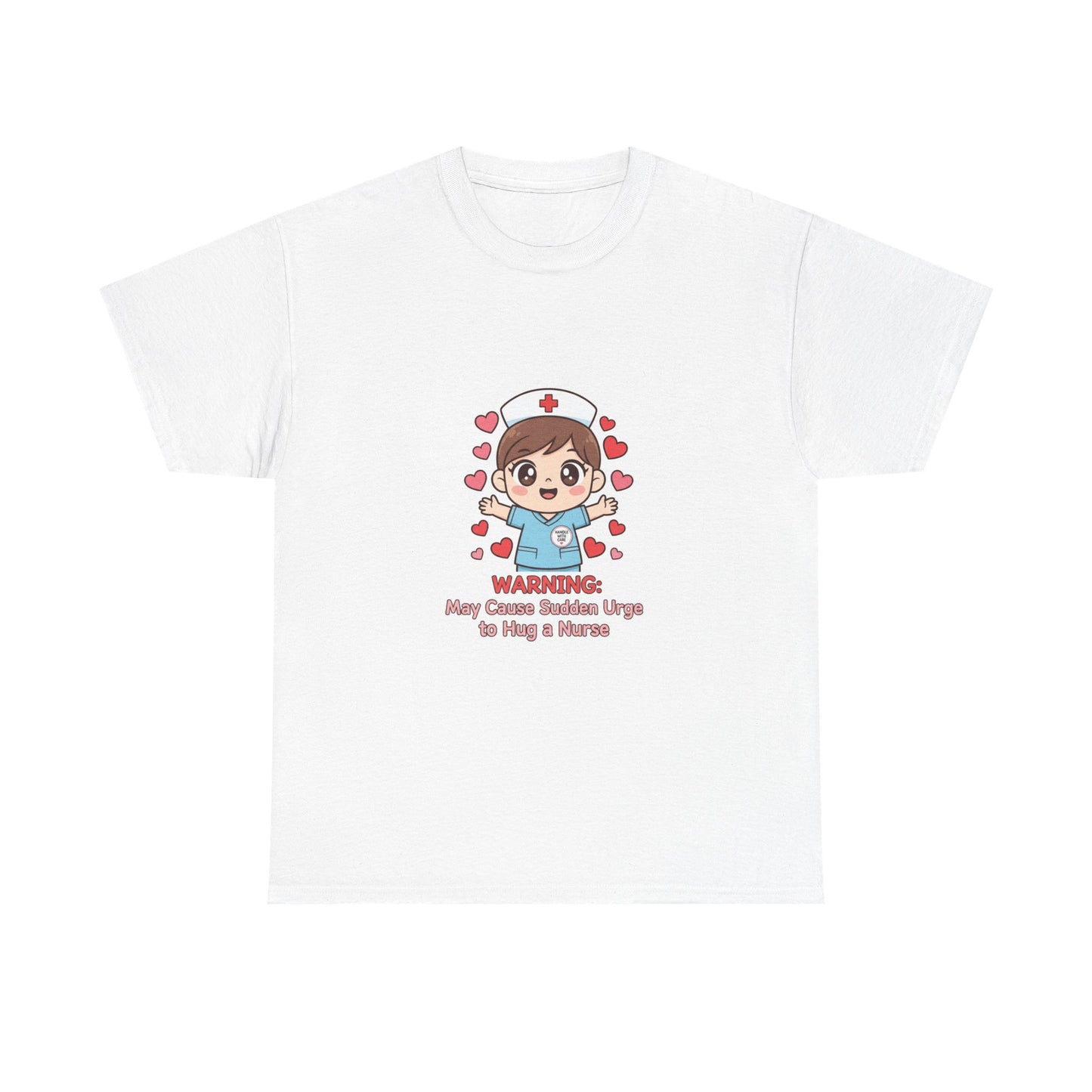 Nurse Humor Tee, Unisex Heavy Cotton Tee for Healthcare Workers, Cute Nurse Shirt, Gift for Nurses, Funny Medical Apparel, Casual T-Shirt