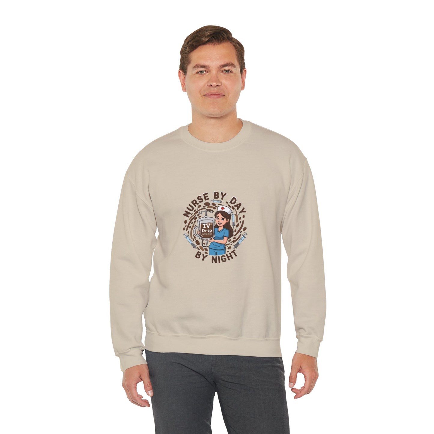 Nurse Crewneck Sweatshirt, Nurse Gift, Medical Apparel, Funny Sweatshirt, Healthcare Worker Gift, Comfortable Pullover