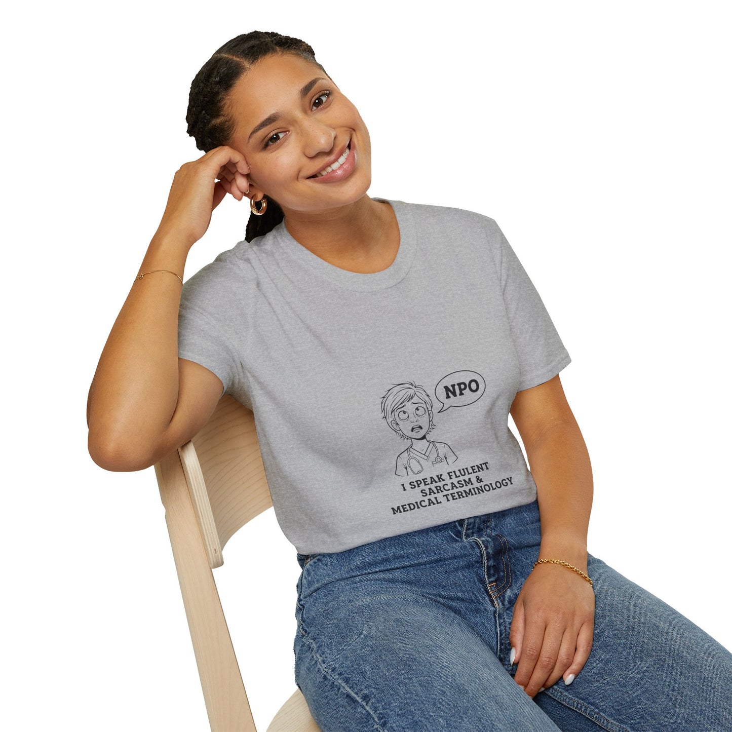 Funny Medical Professional T-Shirt, Nurse Humor Gift, Sarcastic Tee, Physician Student Apparel, Healthcare Humor Shirt, Medic Gift Idea