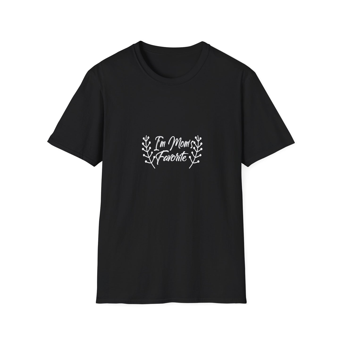 I'm Mom's Favorite T-Shirt, Unisex Tee, Gift for Moms, Casual Wear, Family Reunion, Birthday Gift, Funny Mom Shirt