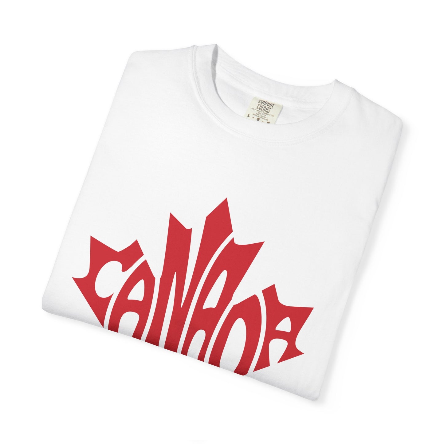 Canada Graphic T-Shirt, Unisex Tee, Garment-Dyed Style, Casual Wear, Summer Essentials, Canadian Pride, Unique Gift Idea
