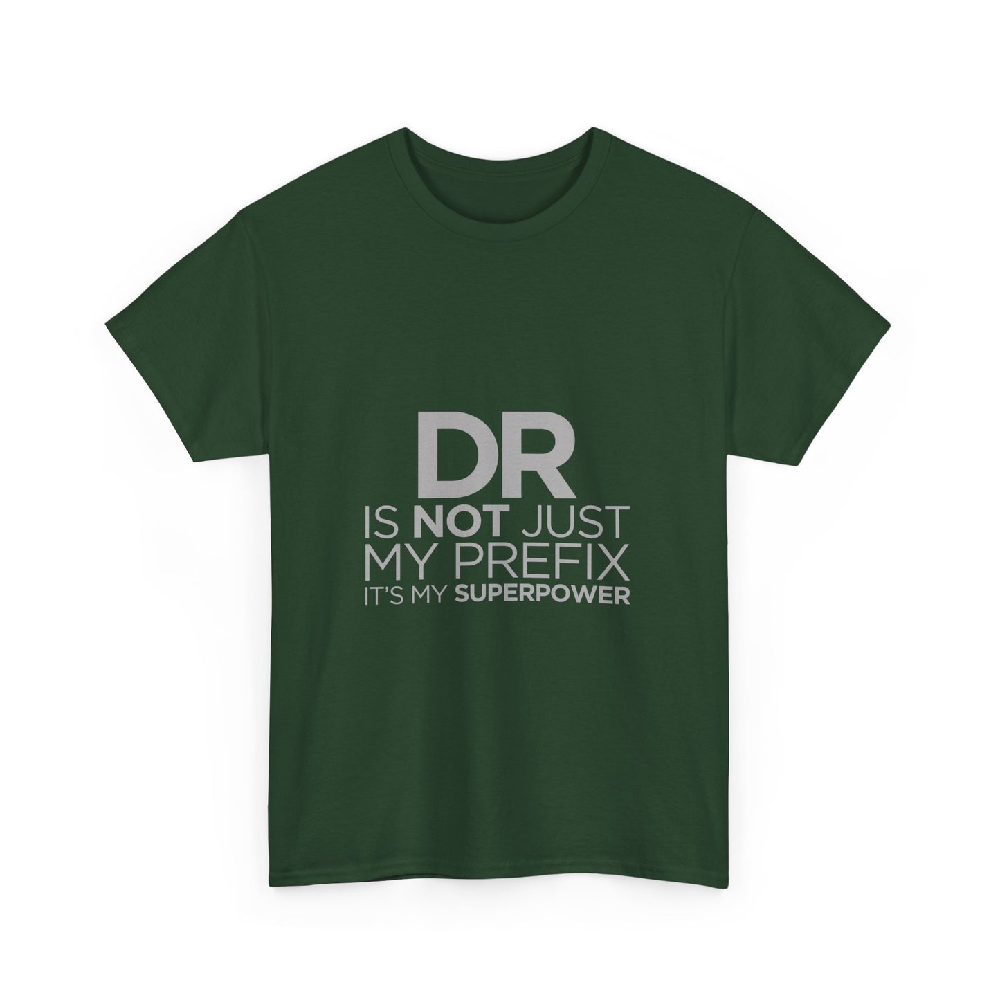 Doctor Superpower Tee | Unisex Heavy Cotton Shirt for Medical Professionals, Graduation Gift, Doctor Appreciation, Funny Gift