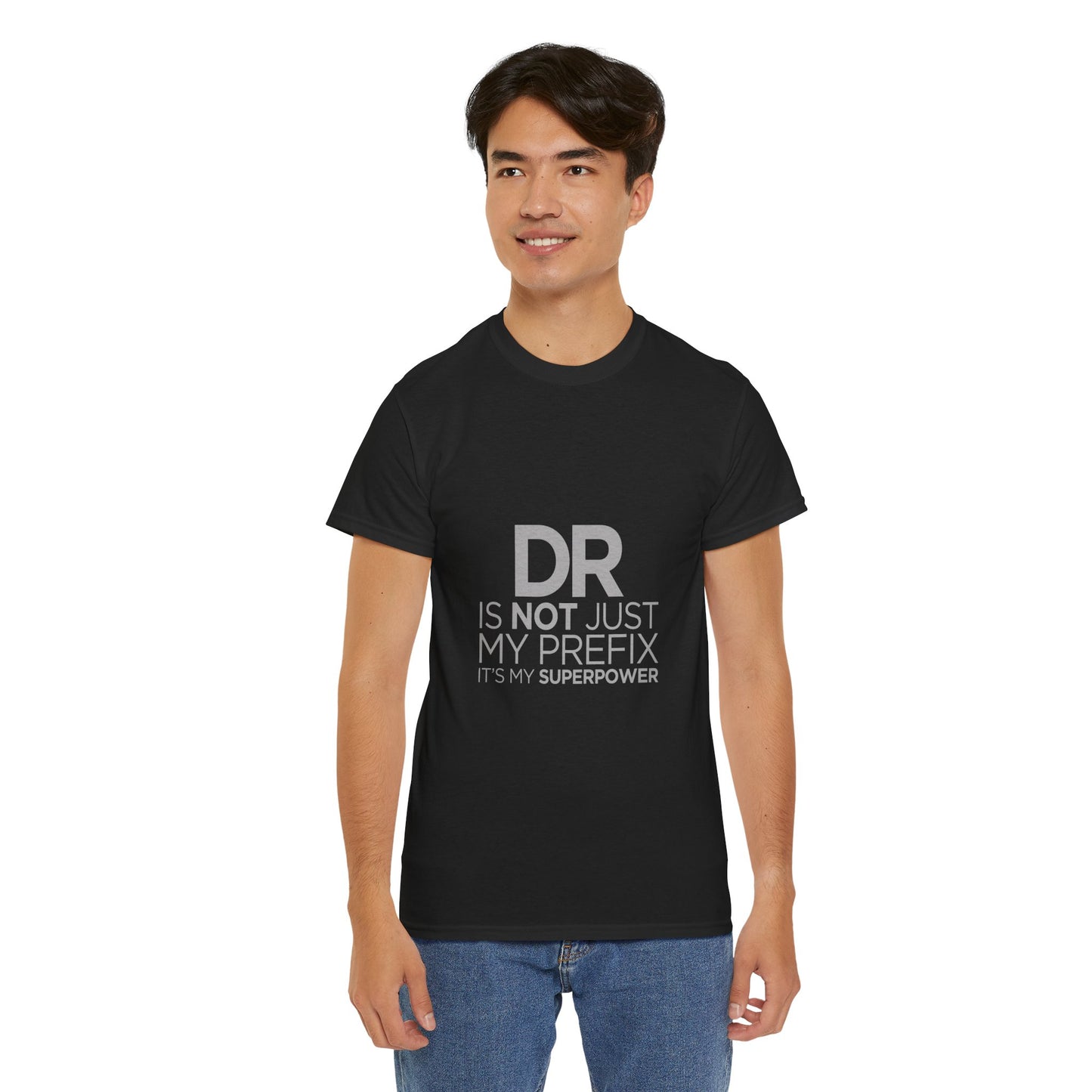 Doctor Superpower Tee | Unisex Heavy Cotton Shirt for Medical Professionals, Graduation Gift, Doctor Appreciation, Funny Gift