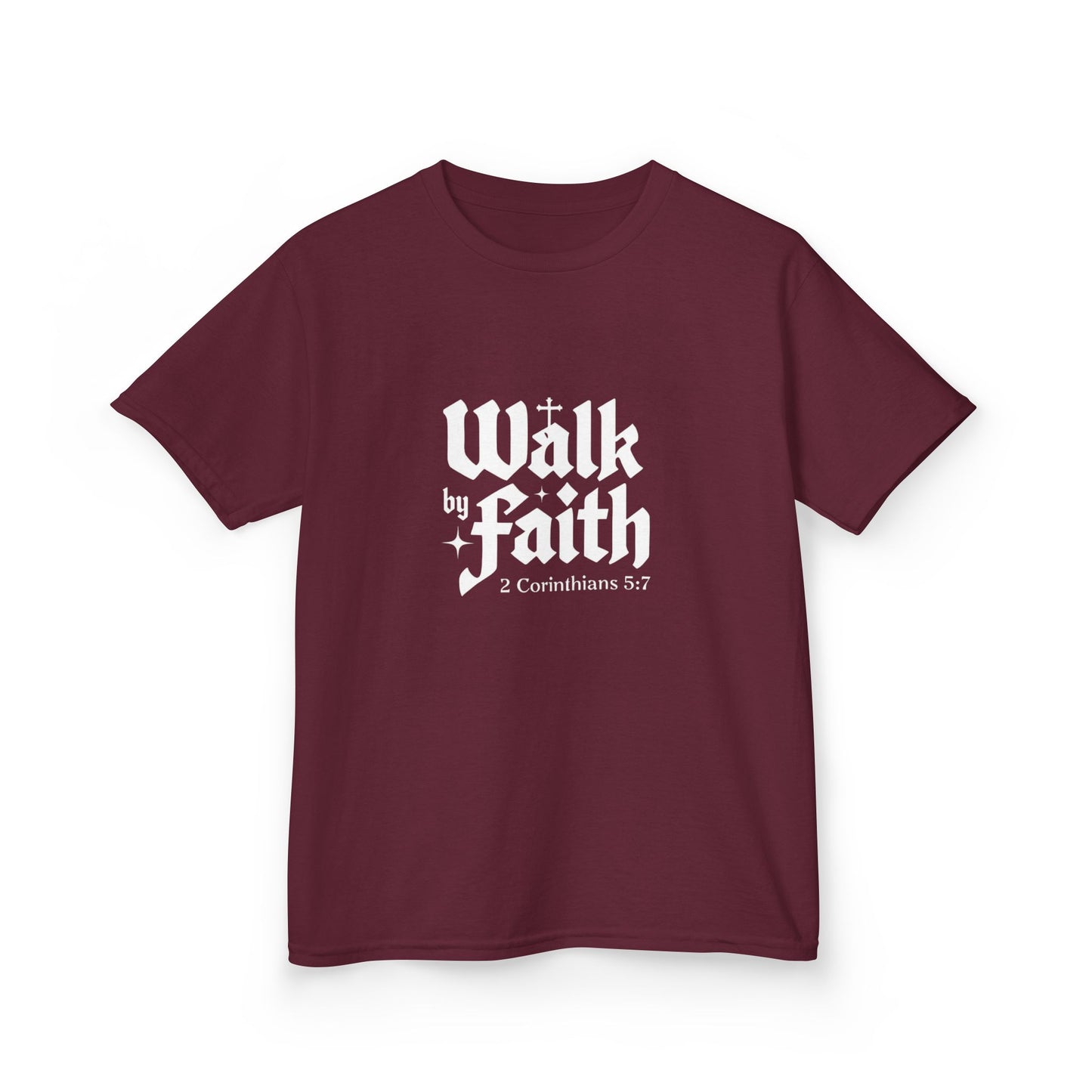 Kids Faith-Inspired Tee, Inspirational Kids Shirt, Religious T-Shirt for Kids, Christian Youth Apparel, Biblical Quote Tee