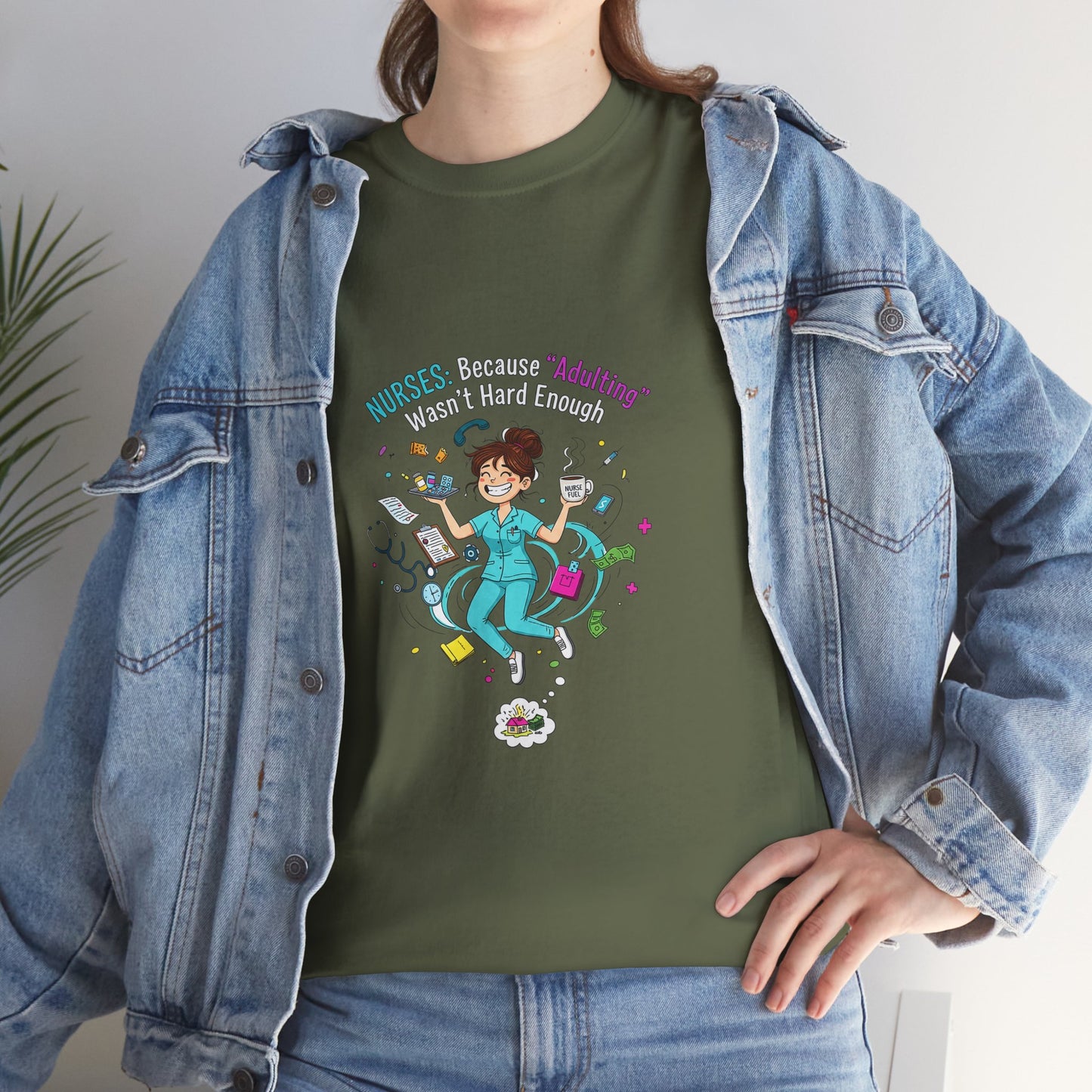 Fun Adventure T-Shirt, Unisex Heavy Cotton Tee for Outdoor Lovers, Gift for Travelers, Casual Wear, Adventure Seekers