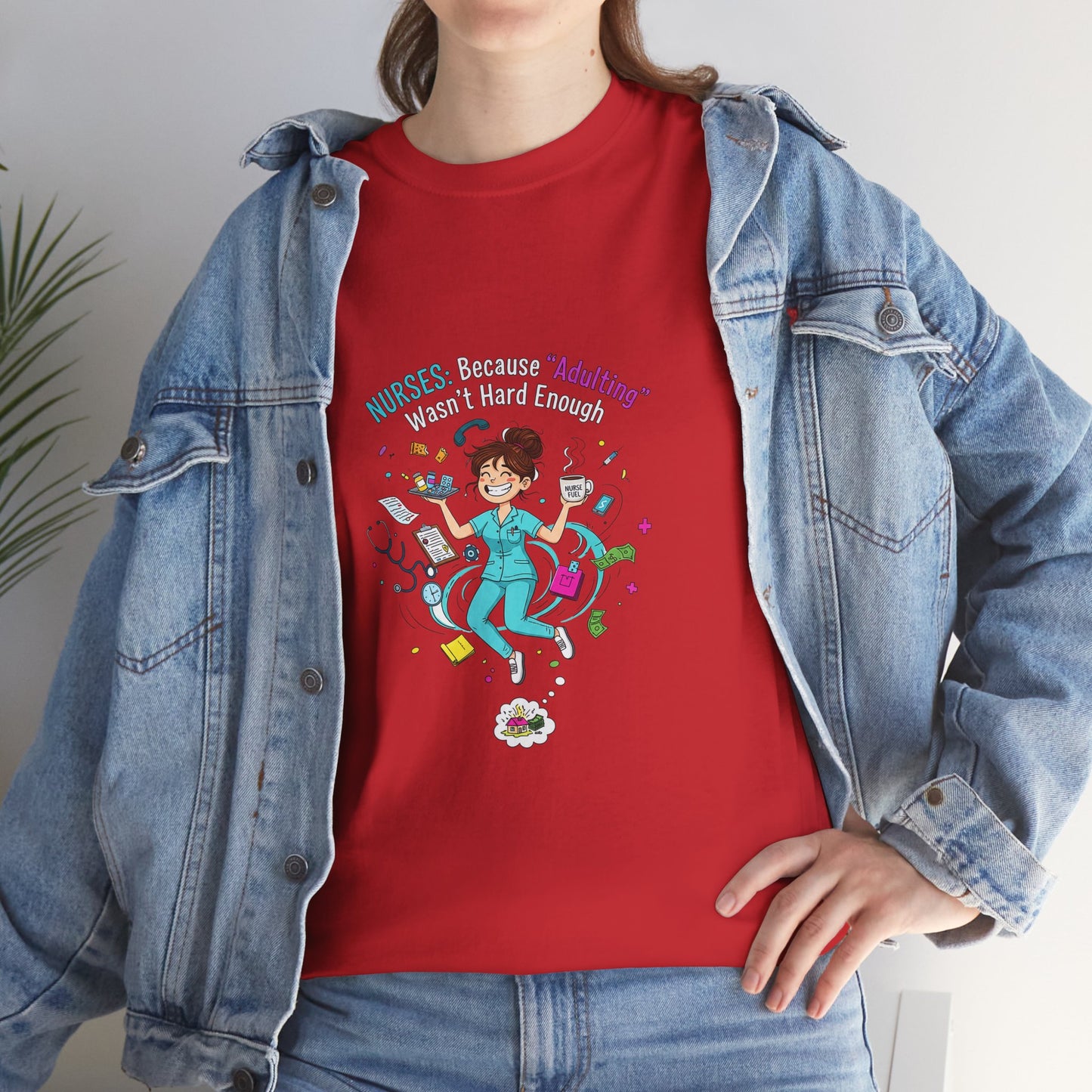Fun Adventure T-Shirt, Unisex Heavy Cotton Tee for Outdoor Lovers, Gift for Travelers, Casual Wear, Adventure Seekers