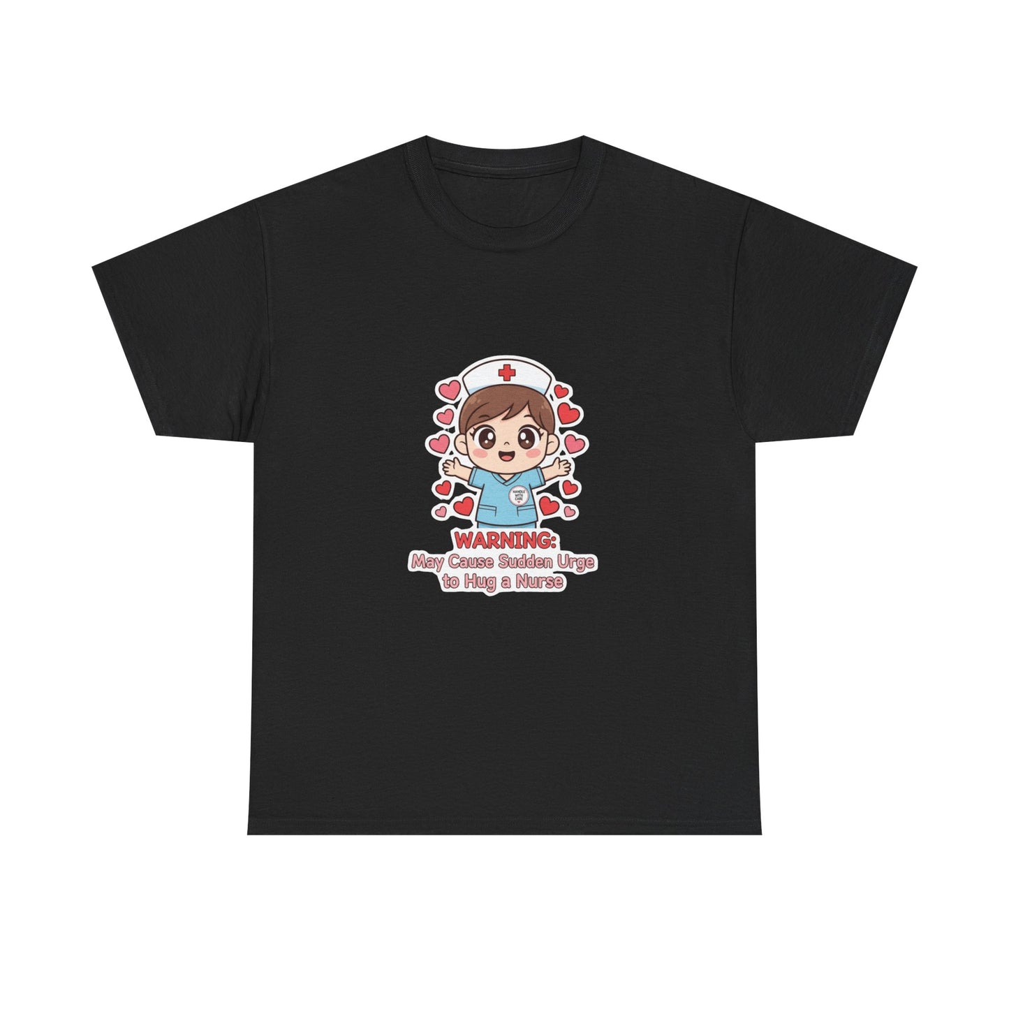 Nurse Humor Tee, Unisex Heavy Cotton Tee for Healthcare Workers, Cute Nurse Shirt, Gift for Nurses, Funny Medical Apparel, Casual T-Shirt