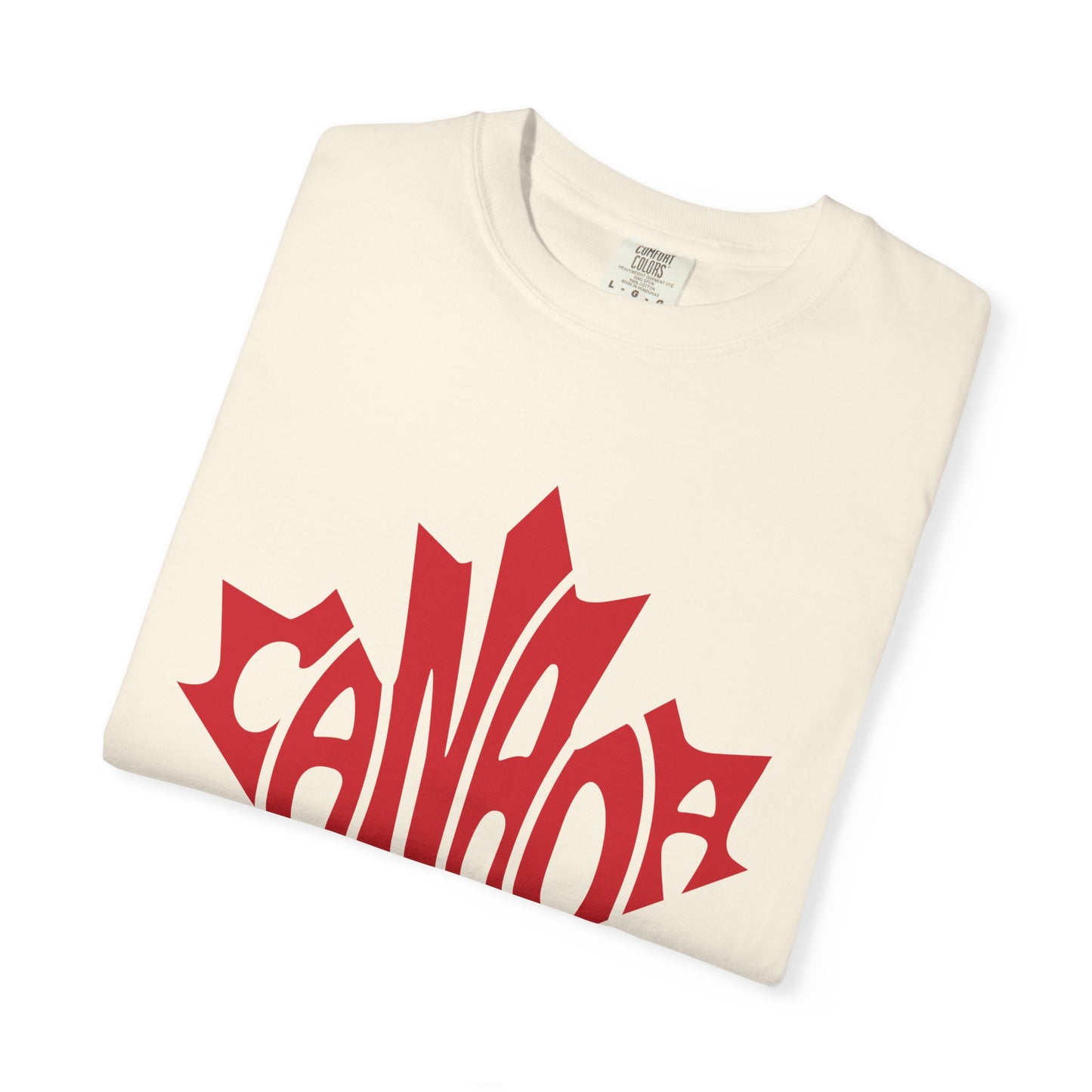Canada Graphic T-Shirt, Unisex Tee, Garment-Dyed Style, Casual Wear, Summer Essentials, Canadian Pride, Unique Gift Idea