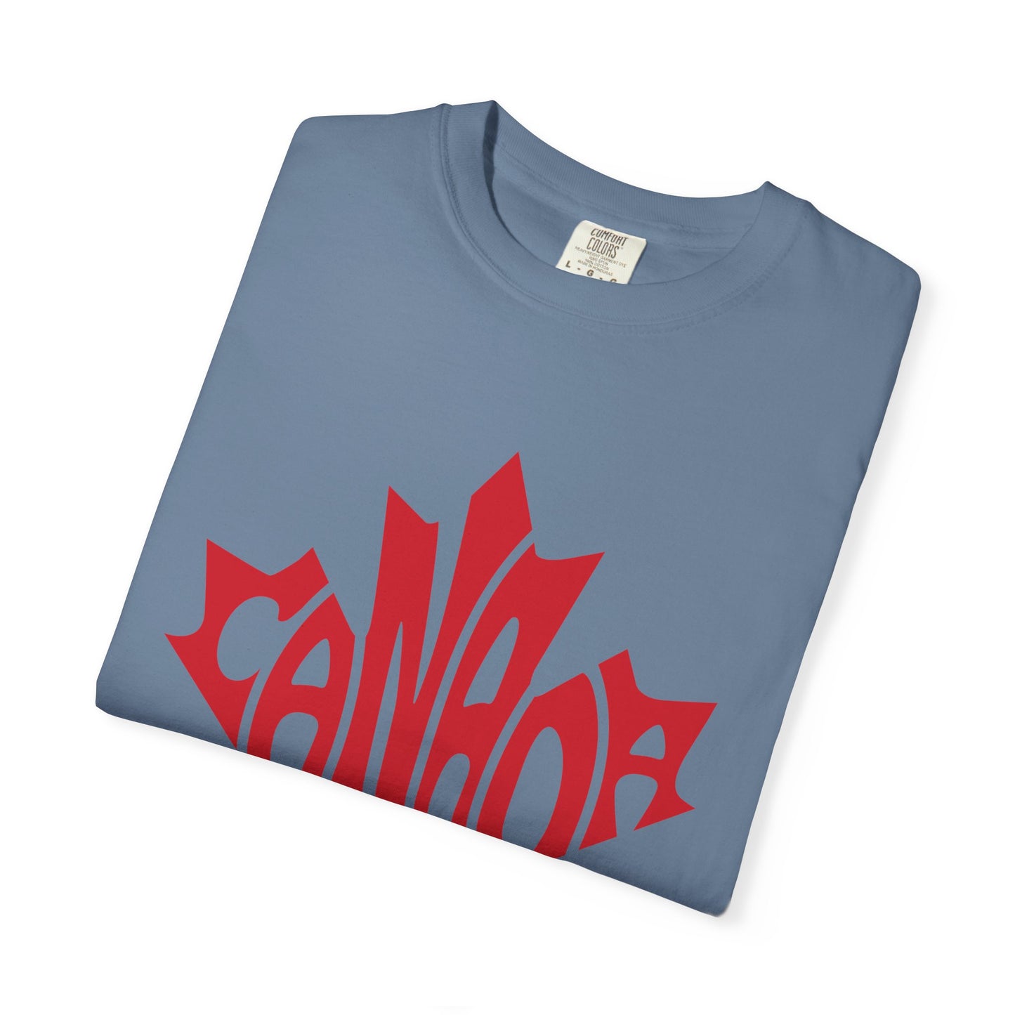 Canada Graphic T-Shirt, Unisex Tee, Garment-Dyed Style, Casual Wear, Summer Essentials, Canadian Pride, Unique Gift Idea